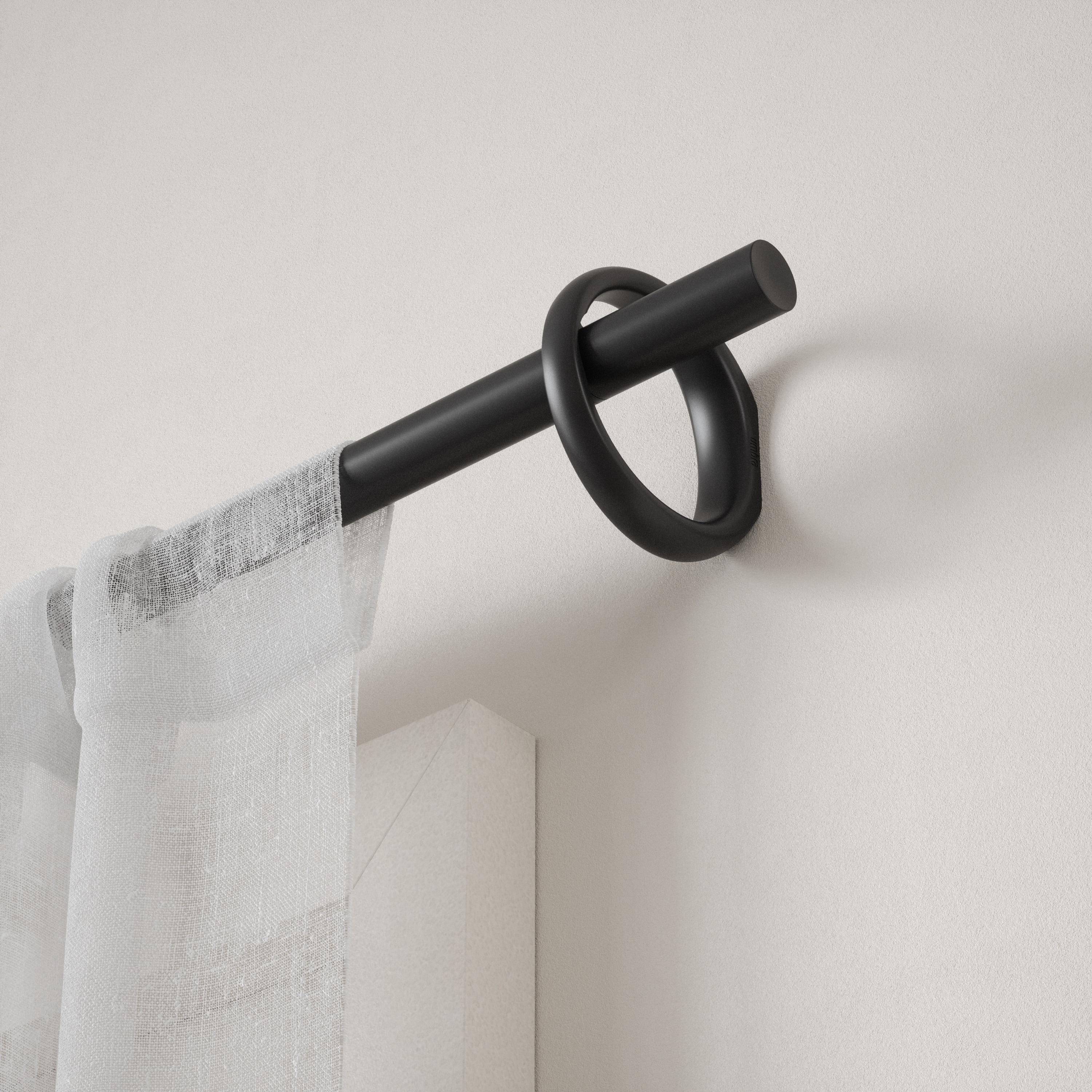 Umbra Steel Adjustable Single Curtain Rod