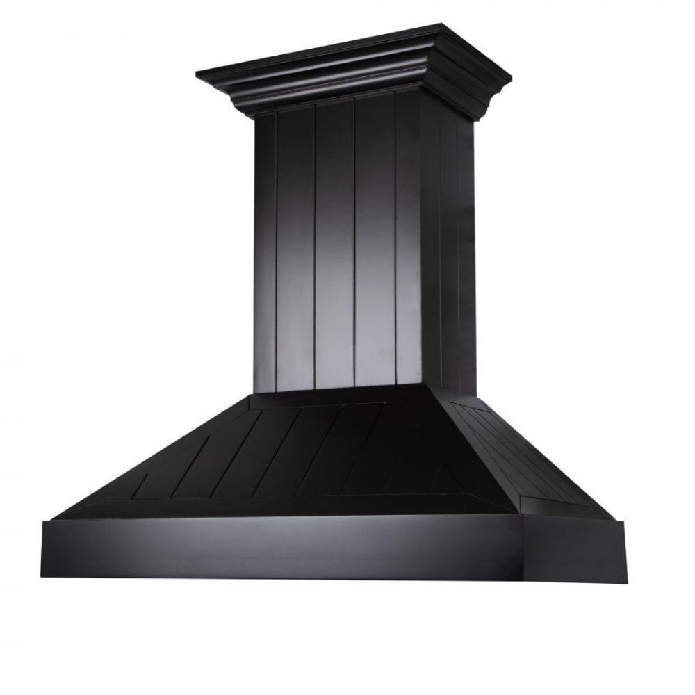 ZLINE 36 in. Wooden Convertible Vent Wall Mount Range Hood in Rustic Light Finish - Includes Motor (KPLL-36)