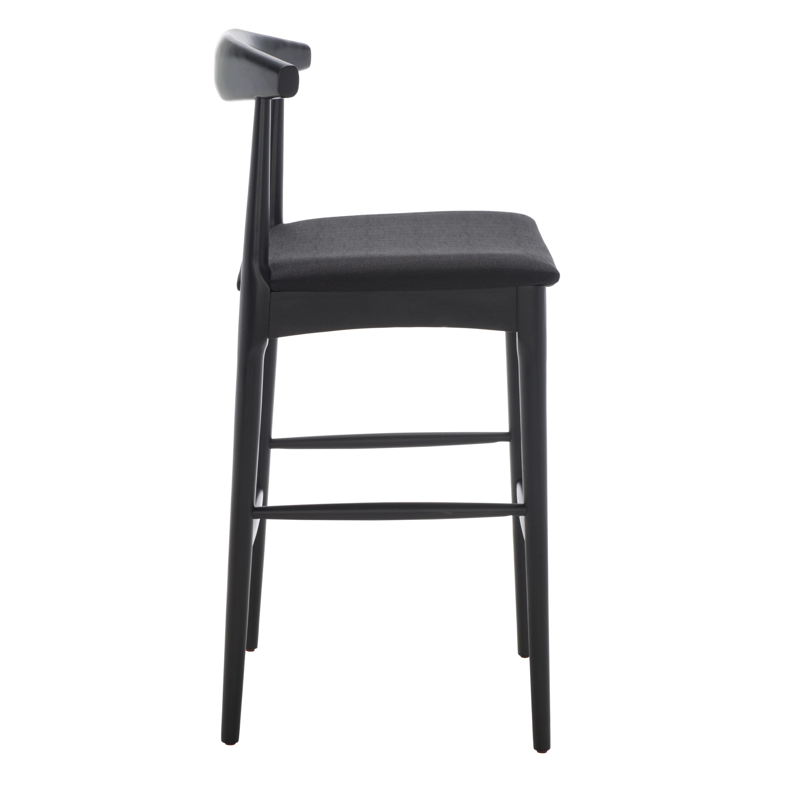 Lionel Retro Bar Stool - BST1503 - Black - Safavieh