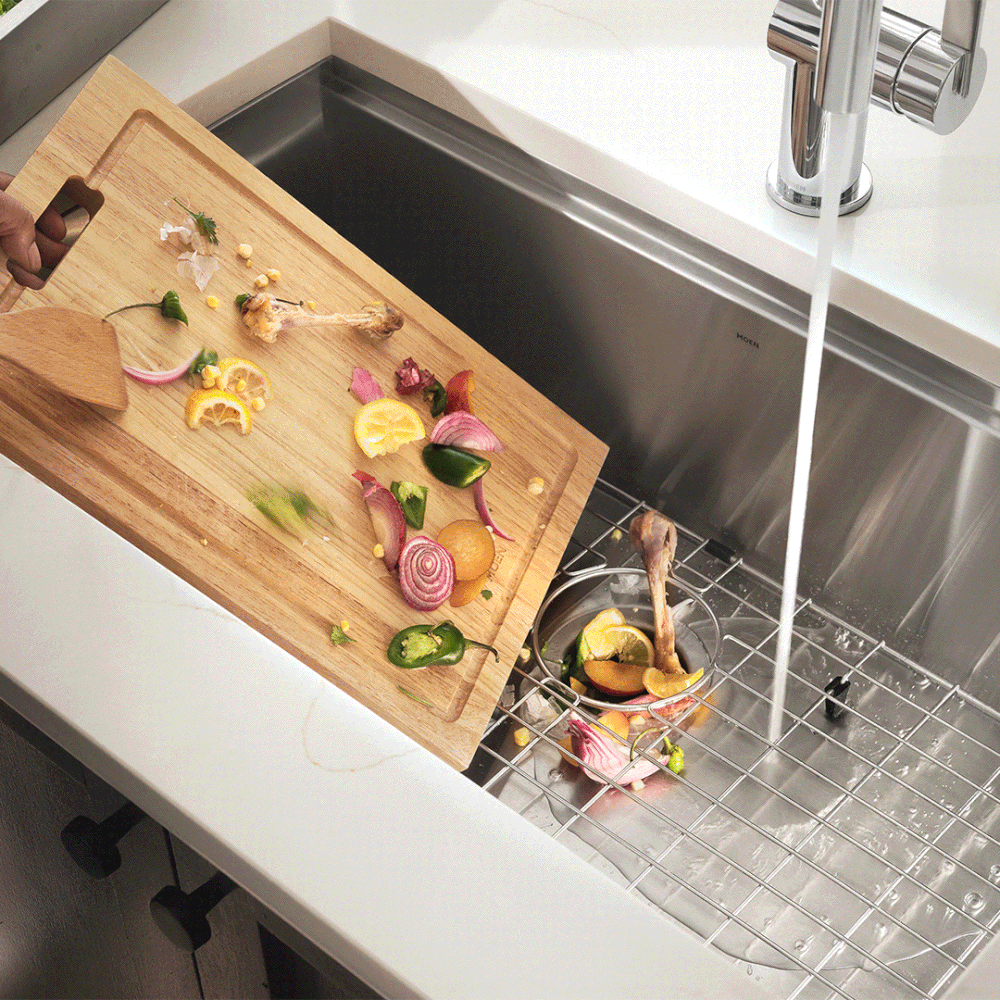 Chef Series EX100C 1HP Garbage Disposal with 360 Clean Rinse