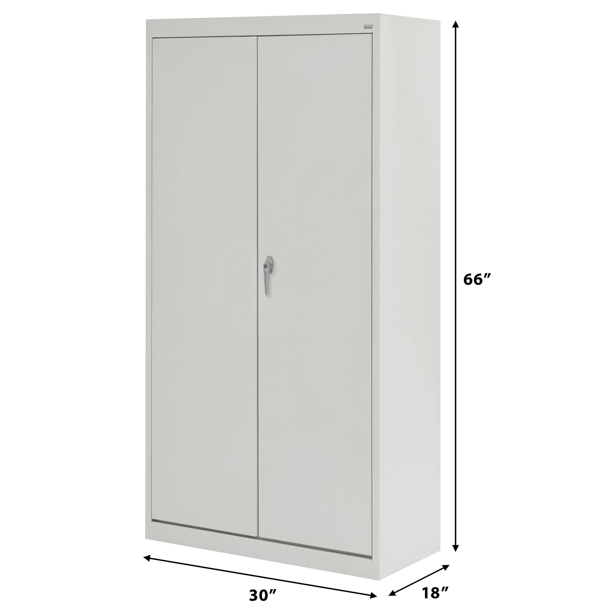 Steel Single Storage Cabinet ( 66'' H x 30'' W x 18'' D)