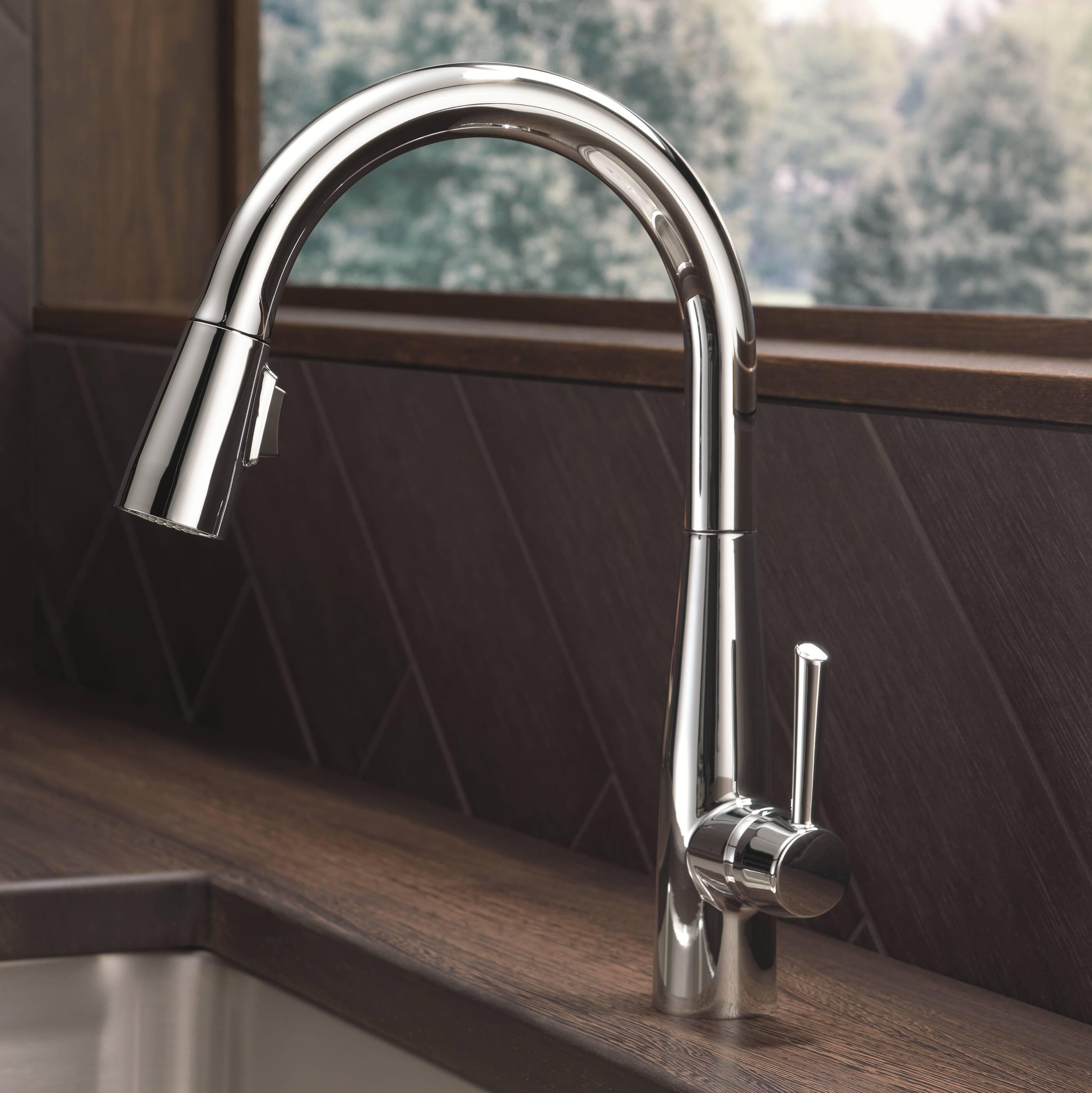 Essa Pull Down Single Handle Kitchen Faucet with MagnaTite® and Diamond Seal Technology