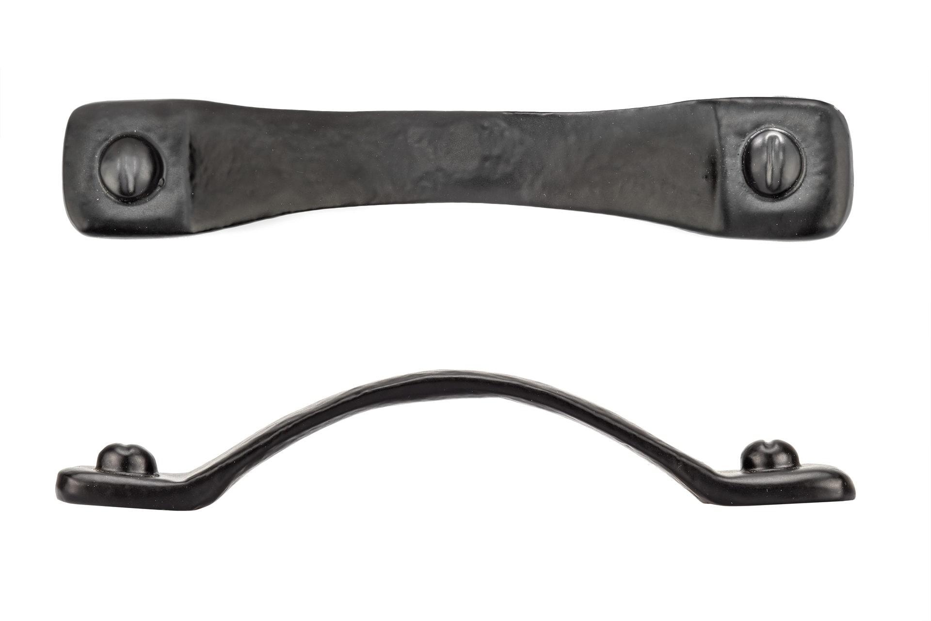 Matte Black Iron Rustic Traditional Pull Handle