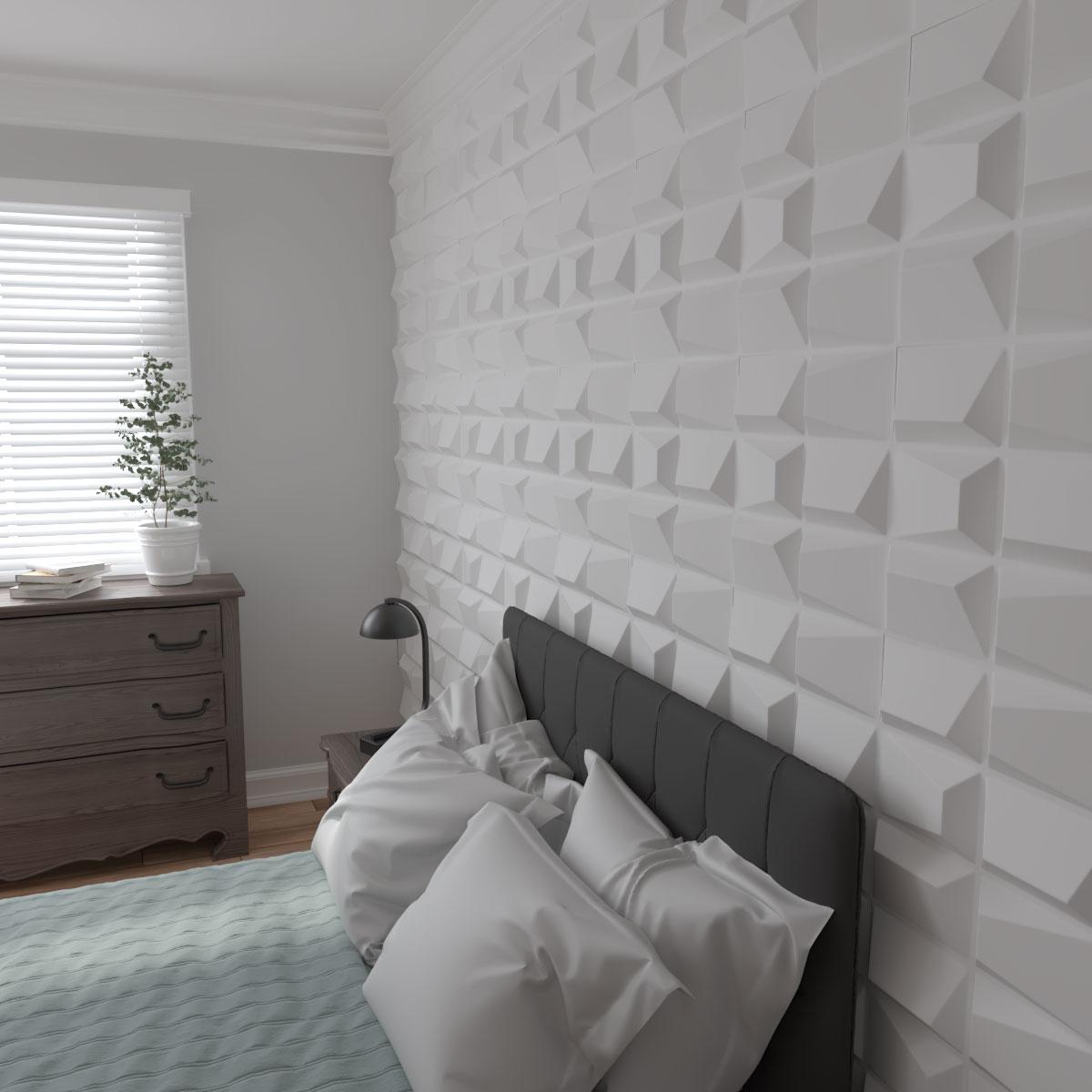 Ekena Millwork Stratford EnduraWall Decorative 3D Wall Panel