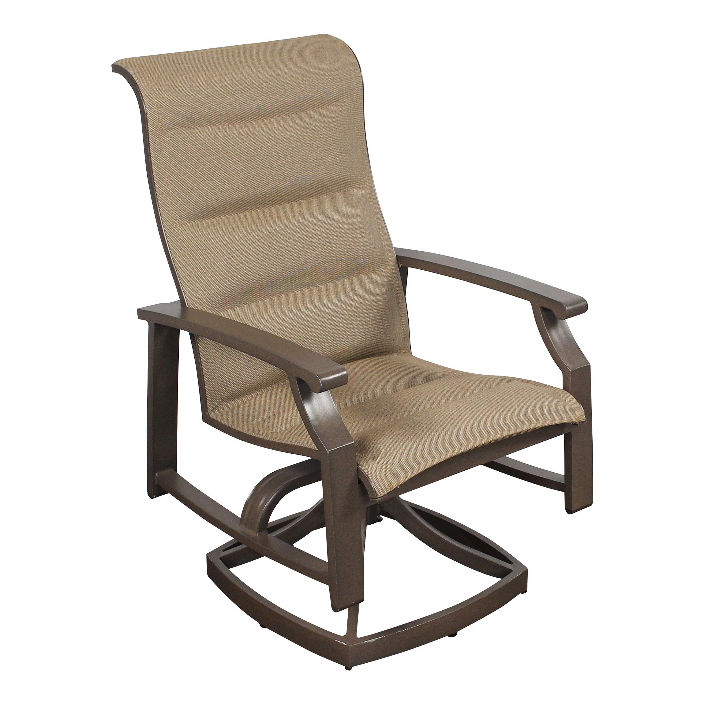 Courtyard Casual  Madison 2 Padded-Sling Swivel Dining Chairs