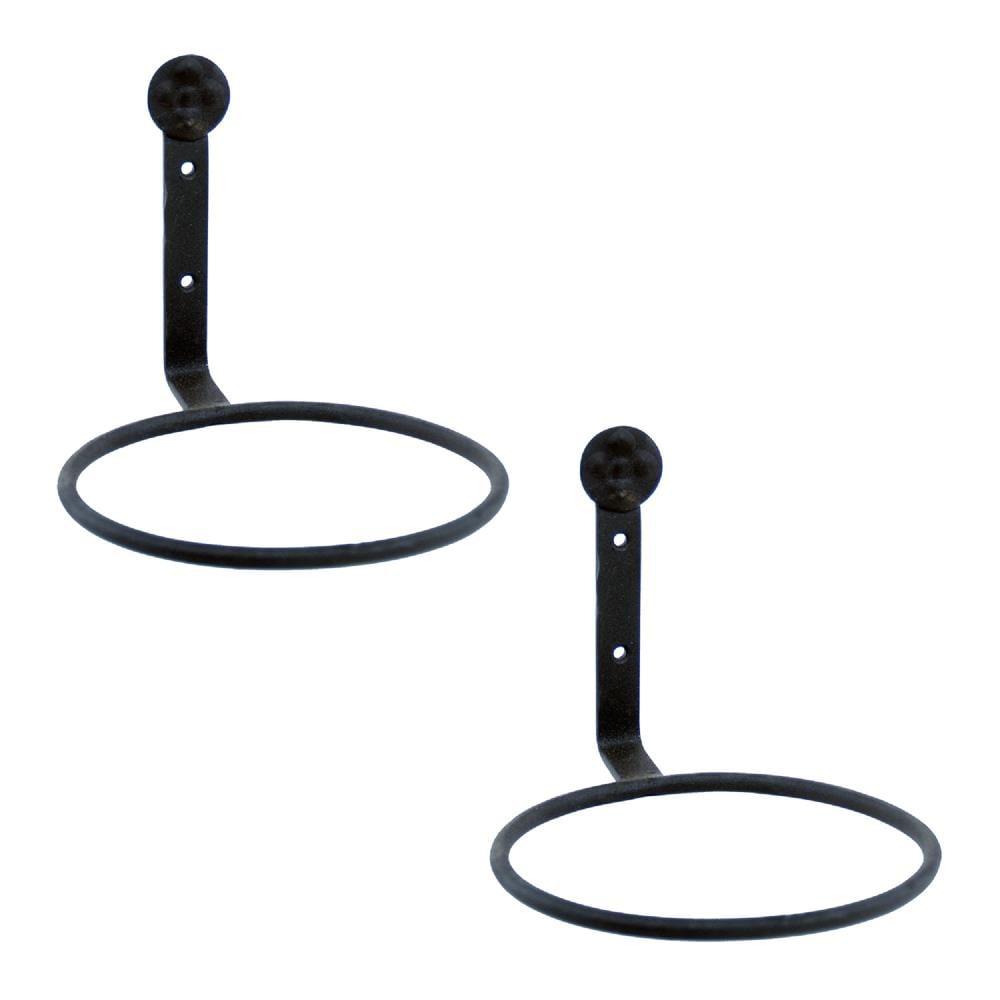 Metal Weather Resistant Bracket Plant Stand (Set of 2)
