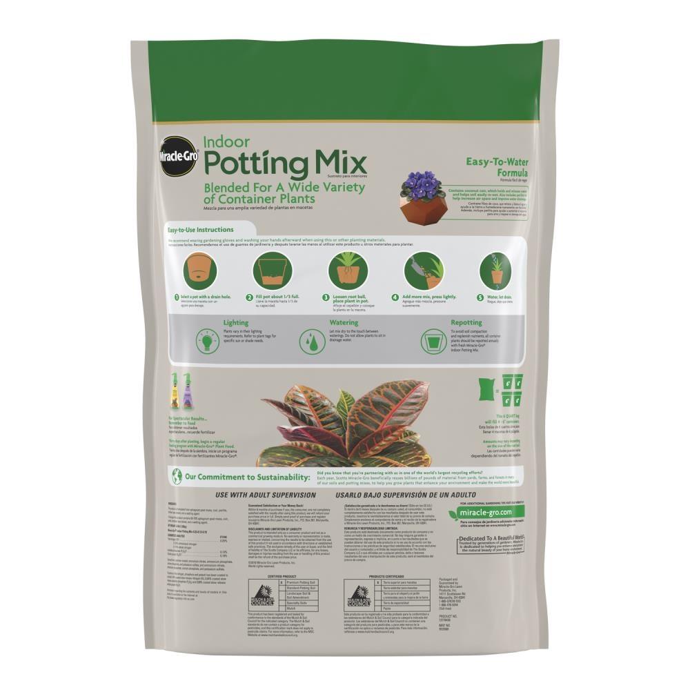 Miracle-Gro 6qt Indoor Potting Mix
