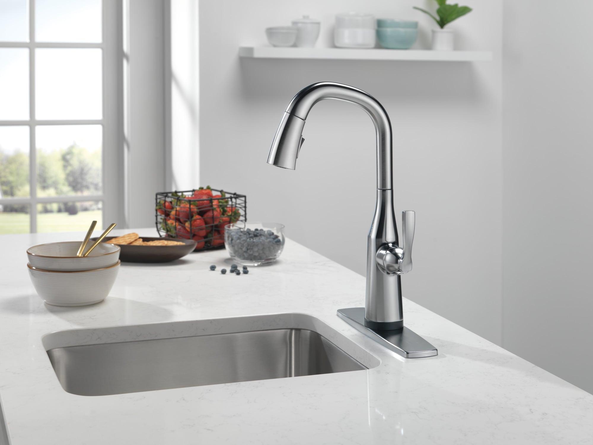Stryke Pull Down Touch Bar Faucet with Touch2O Technology and With Accessories