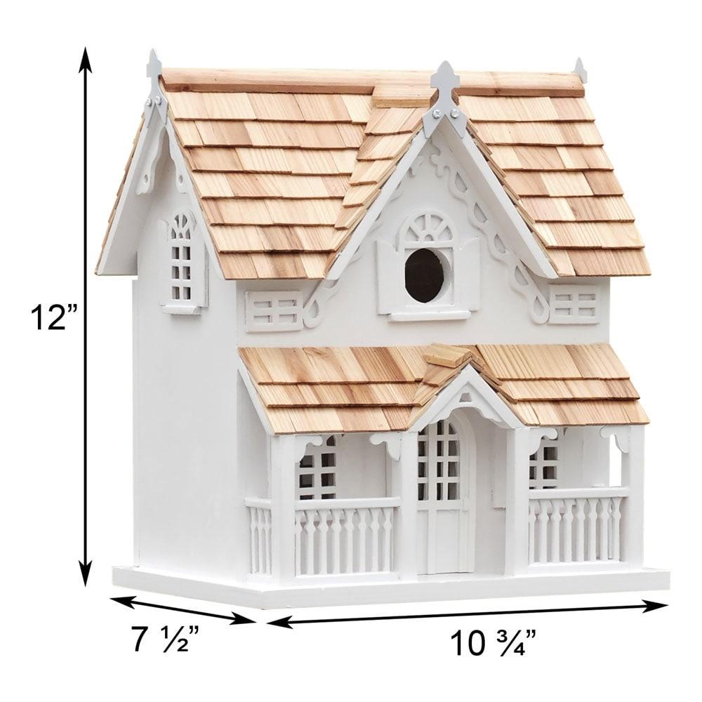 Classic Series Gingerbread Cottage 12 in x 11 in x 8 in Birdhouse