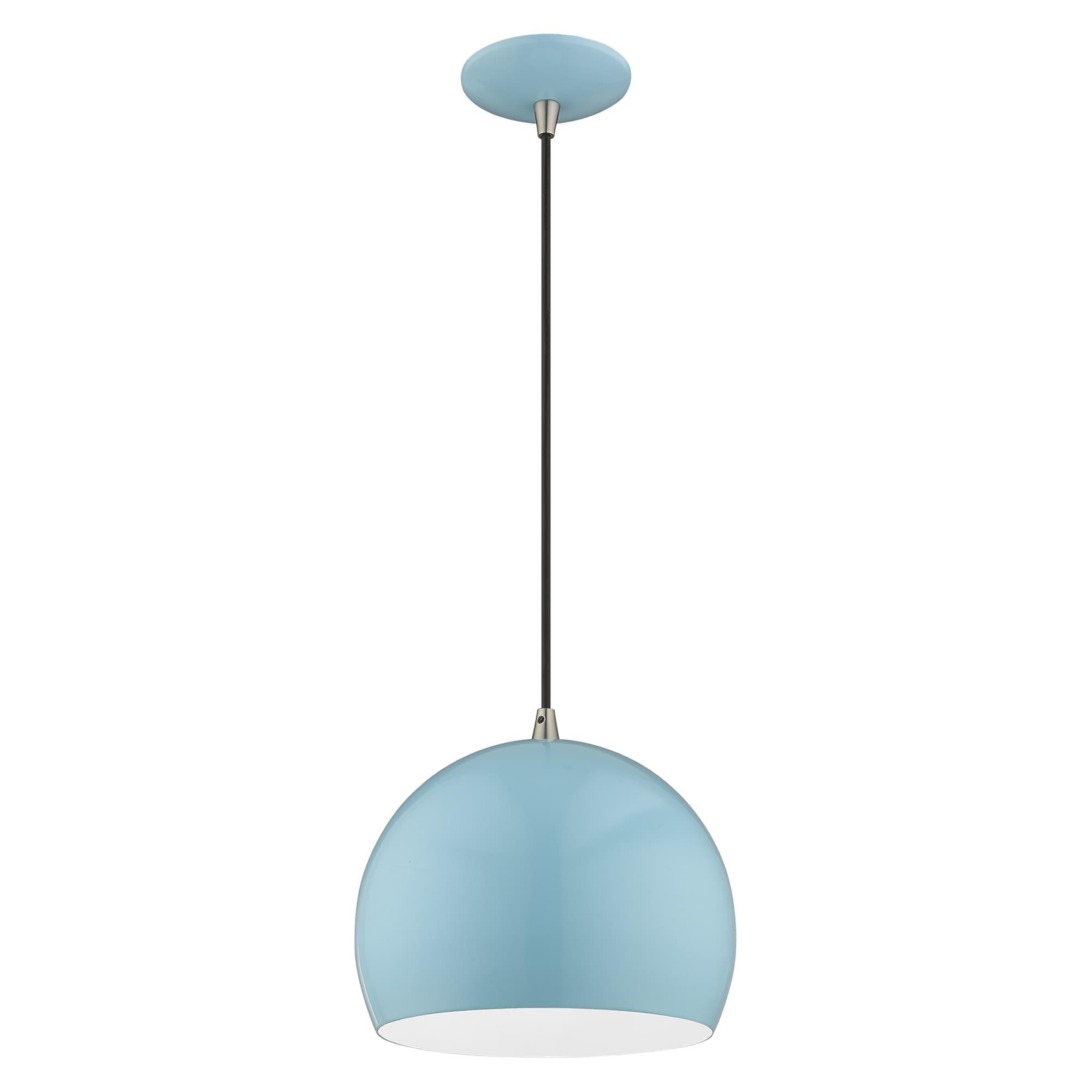 Schultz Single Light Metal Dimmable Pendant