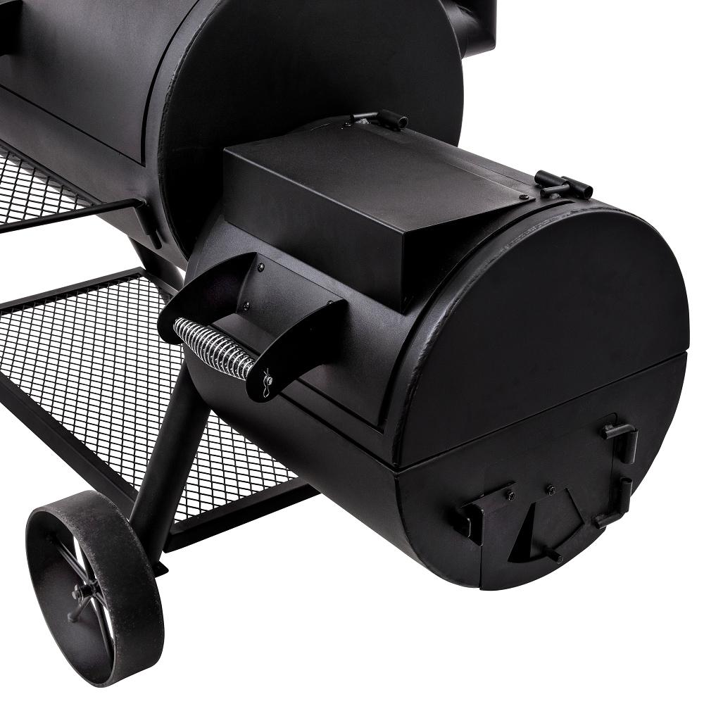 Oklahoma Joe's Oklahoma Joe's 1060 sq. in. Longhorn Reverse Flow Offset Smoker, Black