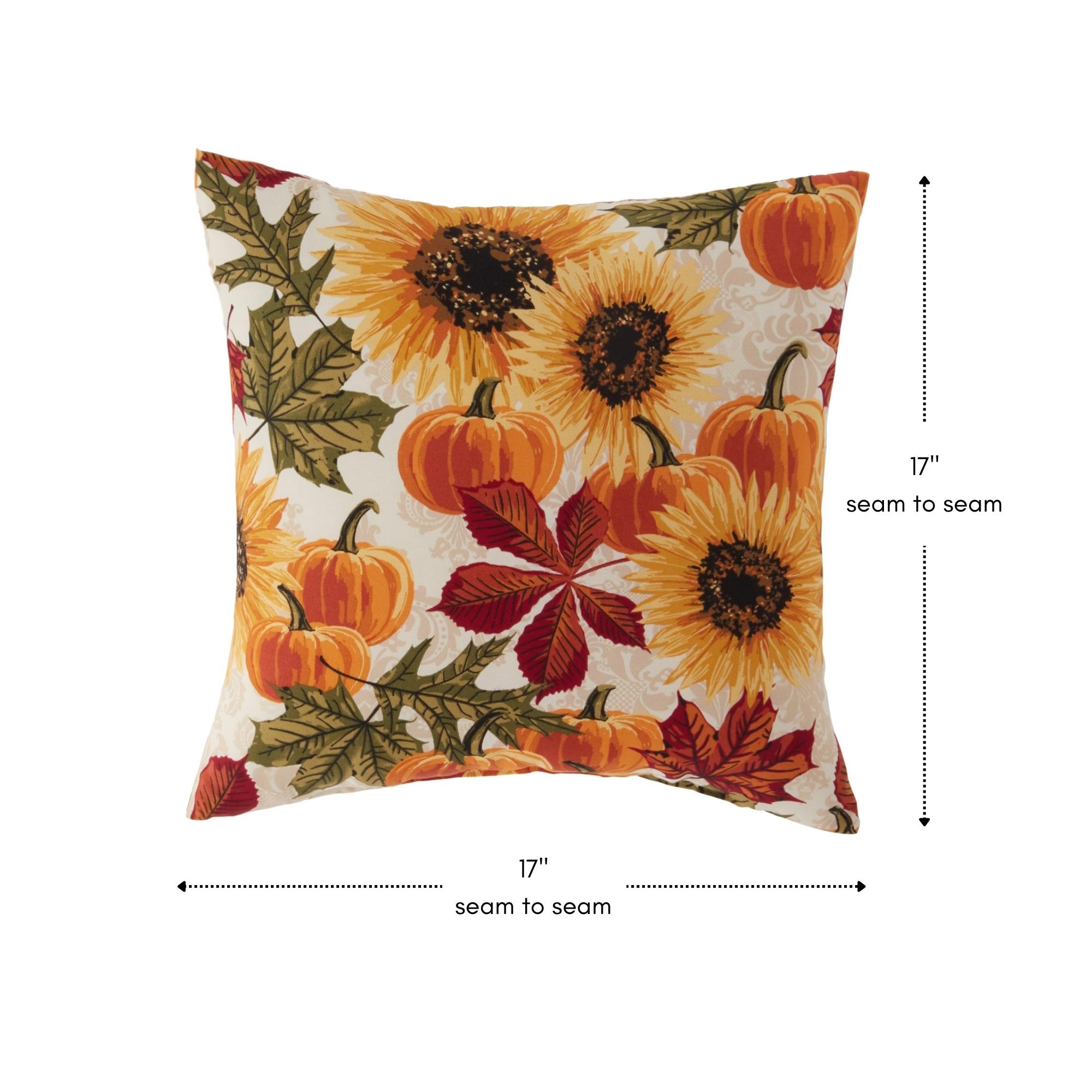 Indoor/Outdoor Reversible Throw Pillow