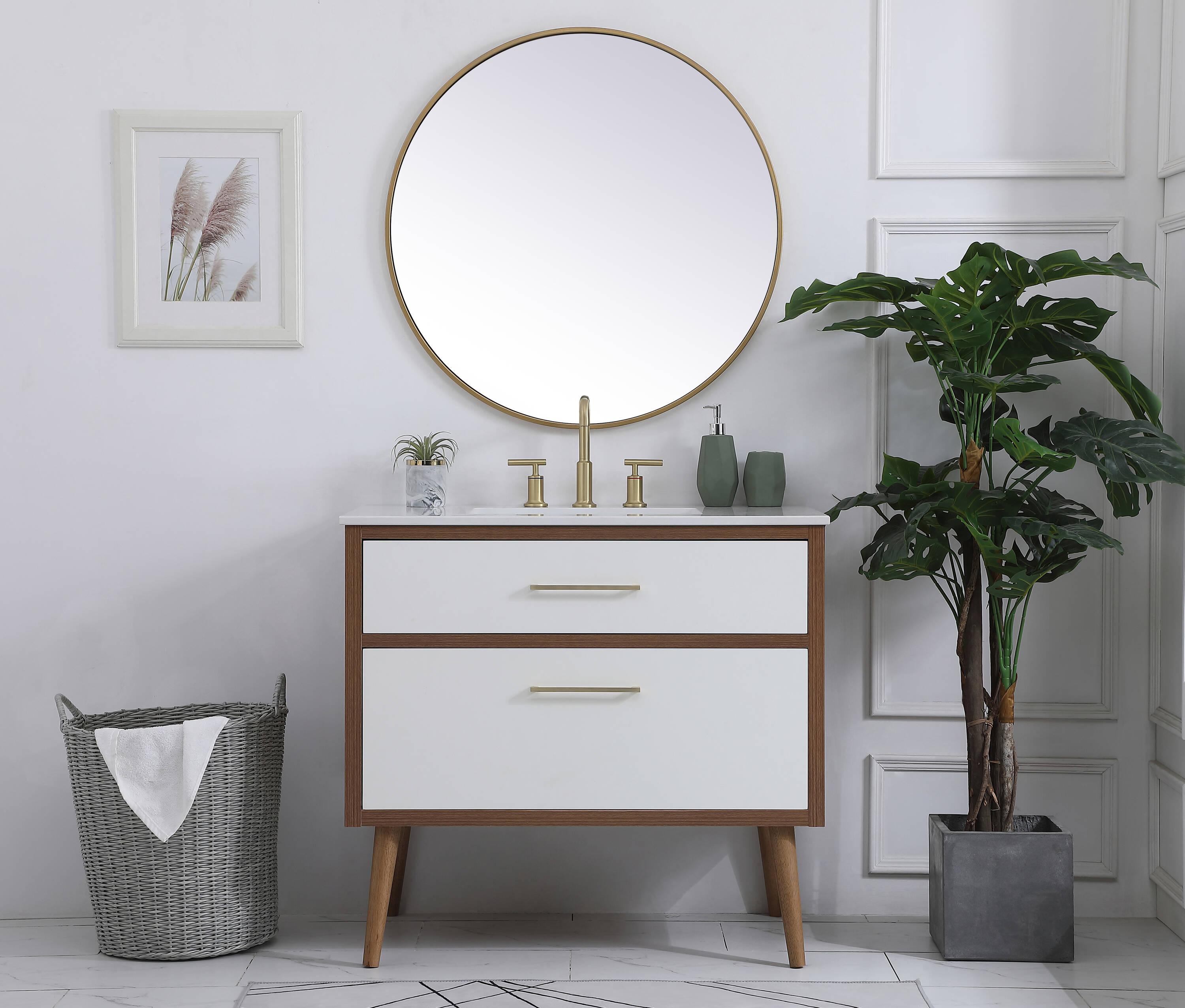 Elegant Kitchen and Bath Elegant Kitchen and Bath 36 Inch Bathroom Vanity