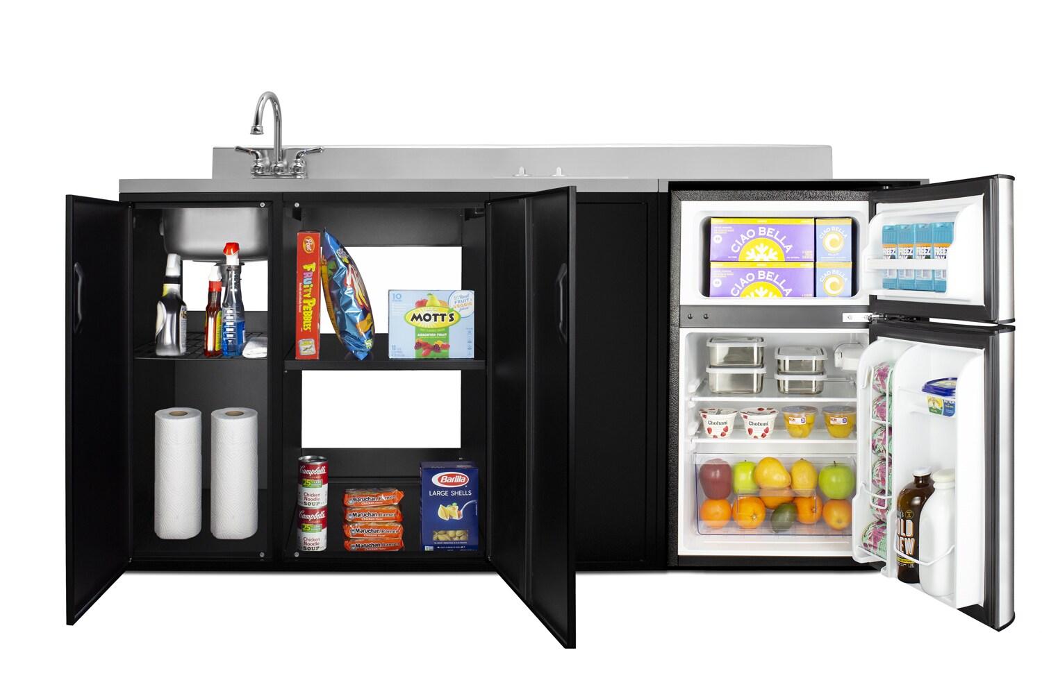 Summit Appliance Summit Appliance 3.2 Cubic Feet cu. ft. Mini Fridge with Freezer Kitchenette