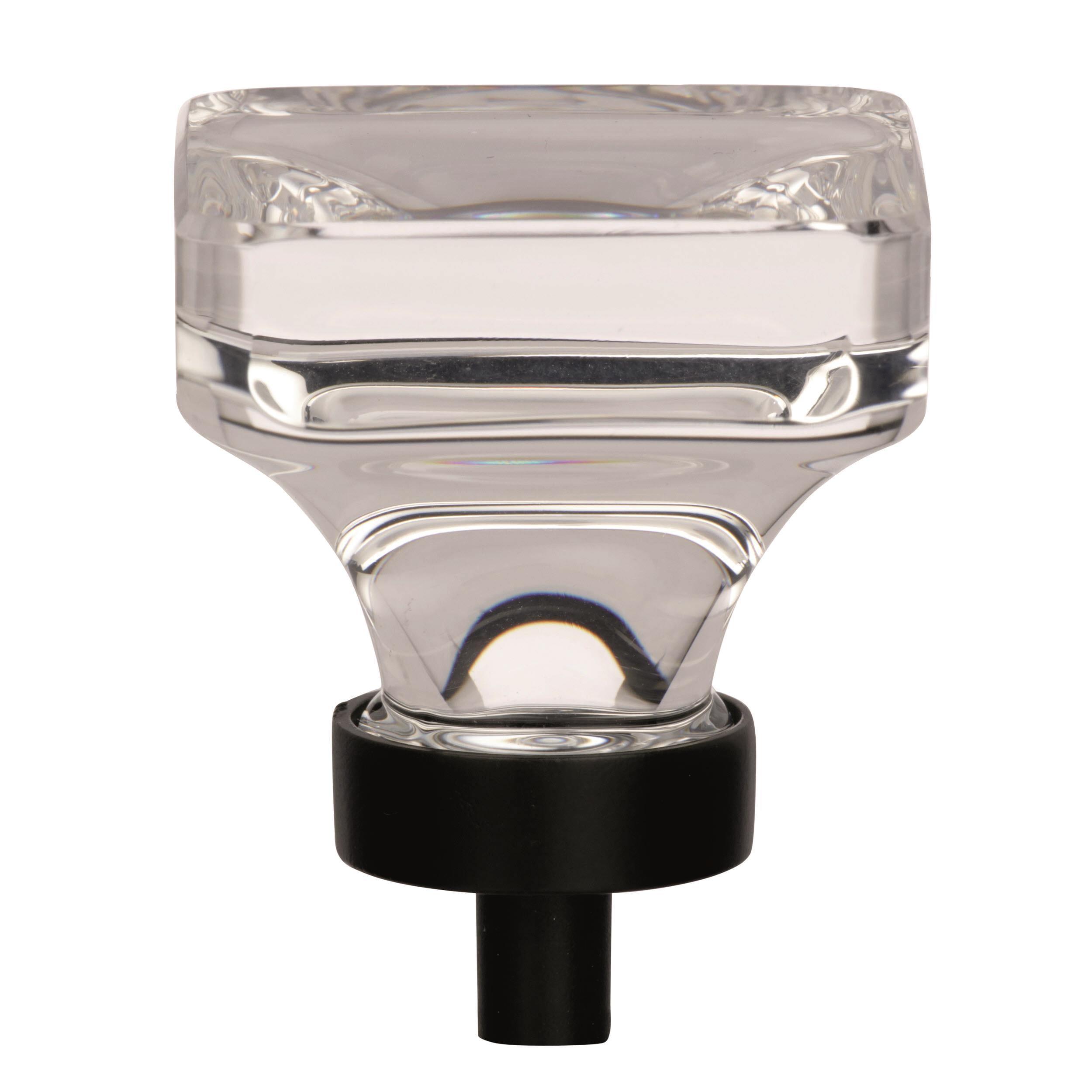 Glacio 1 3/8" Length Square Knob