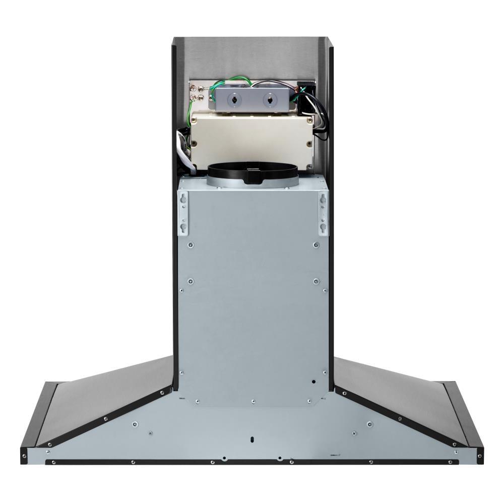 35.4" 600 CFM Ducted Wall Mount Range Hood with Nightlight