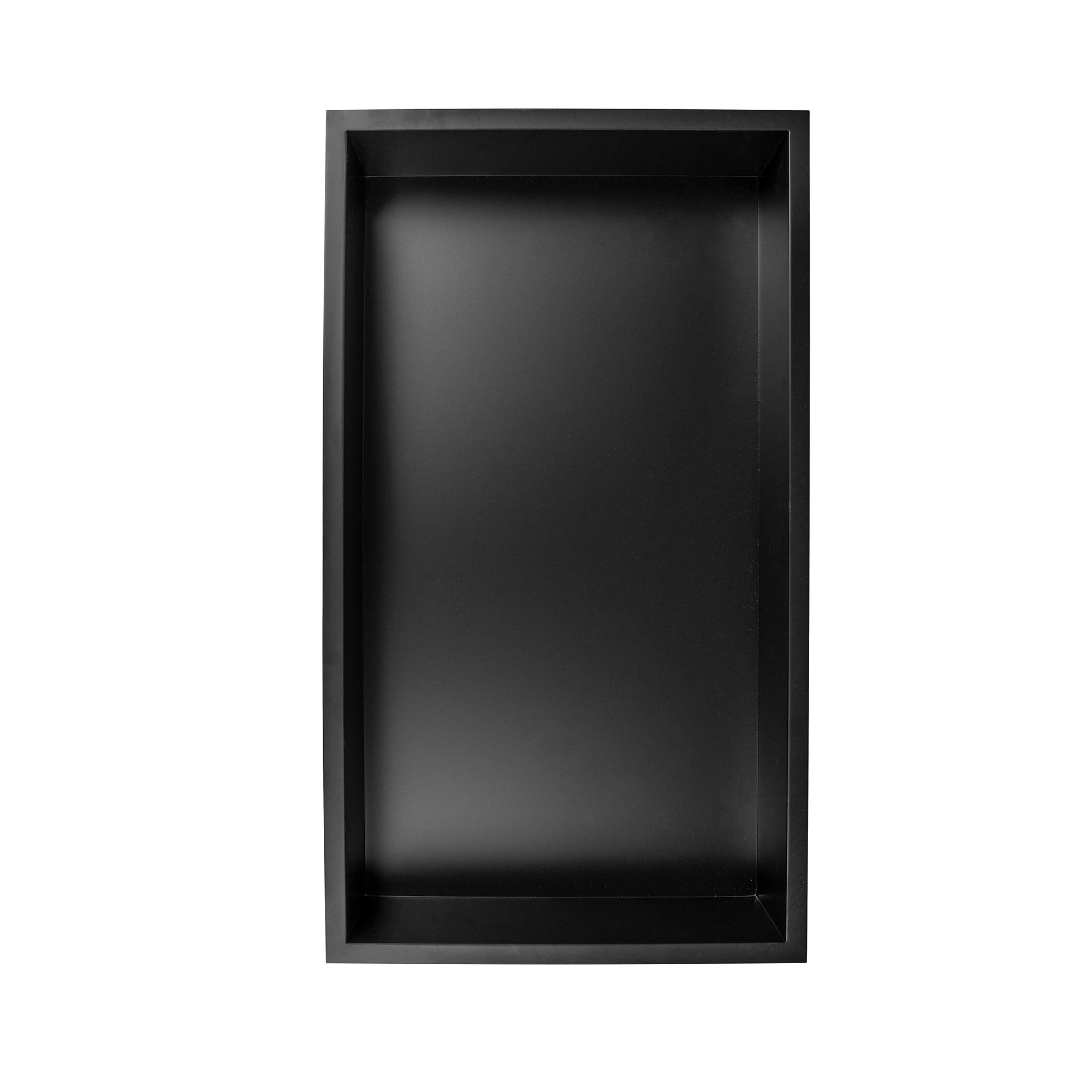 25" W × 14" H Stainless Steel Wall Niche Rectangular Recessed Shower Niche