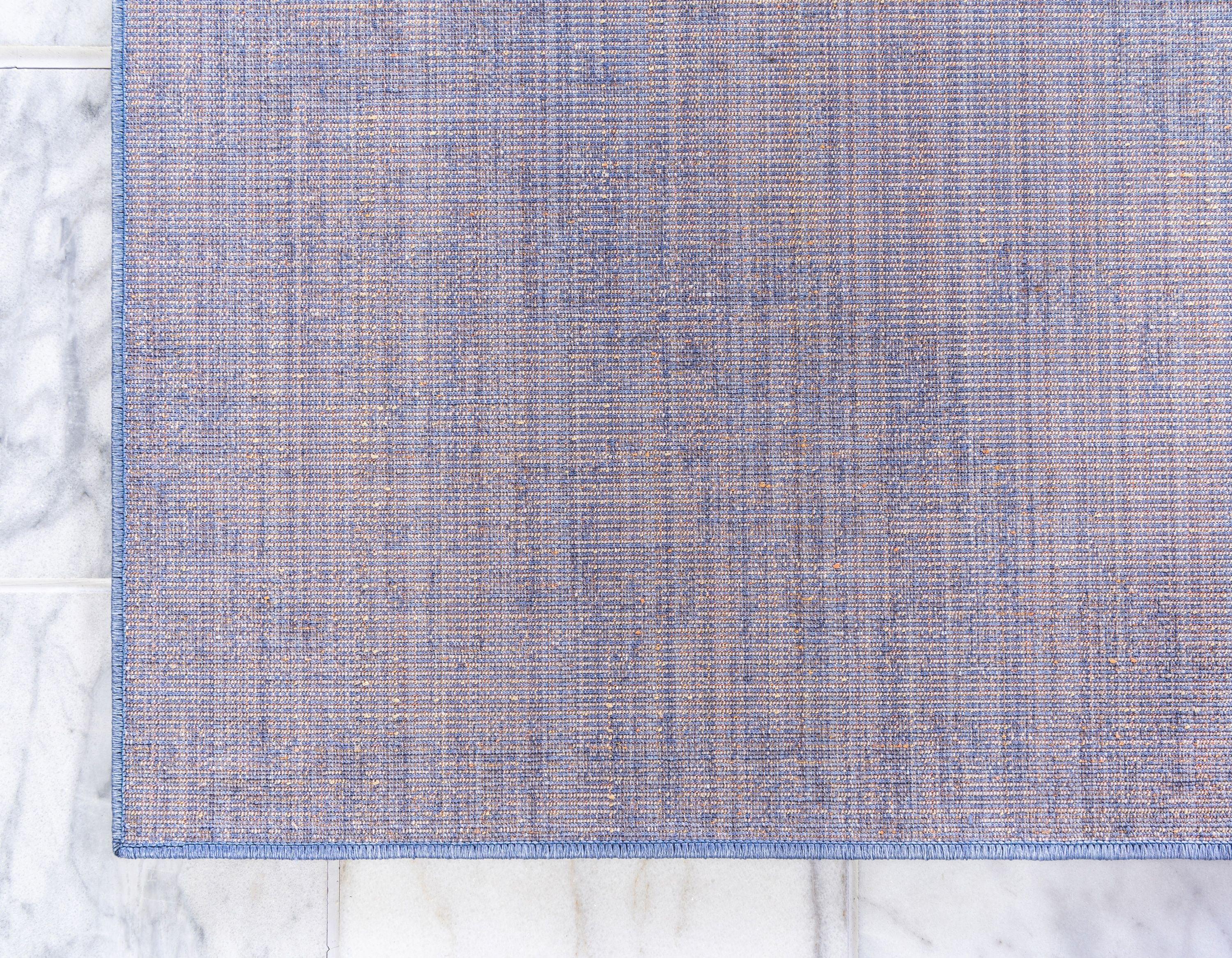 Unique Loom Asheville Collection Area Rug - Tanglewood (8'  x 10' Rectangle Blue/Light Blue)