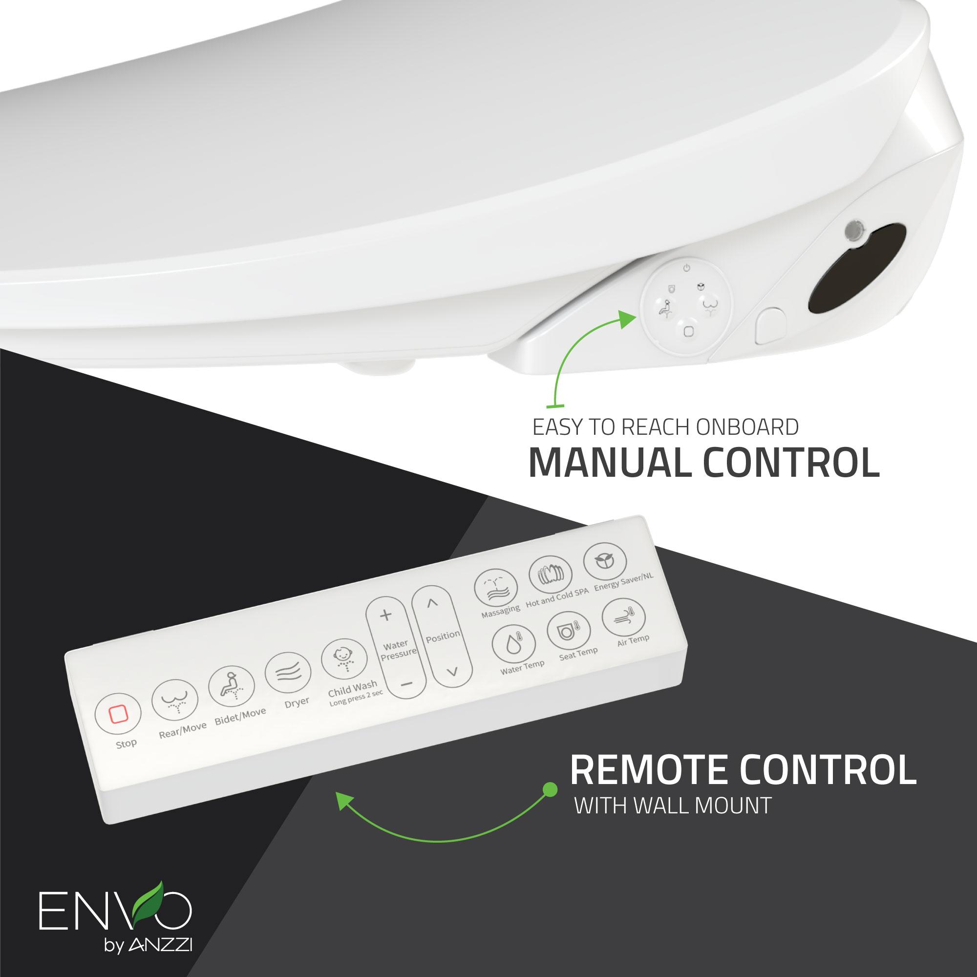 Dive Smart Elongated Toilet Seat Bidet