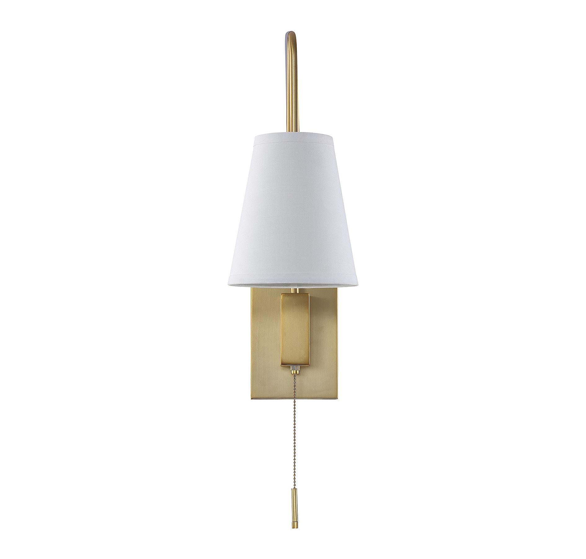 Savoy House Owen 1 - Light Swing Arm Lamp in  Warm Brass