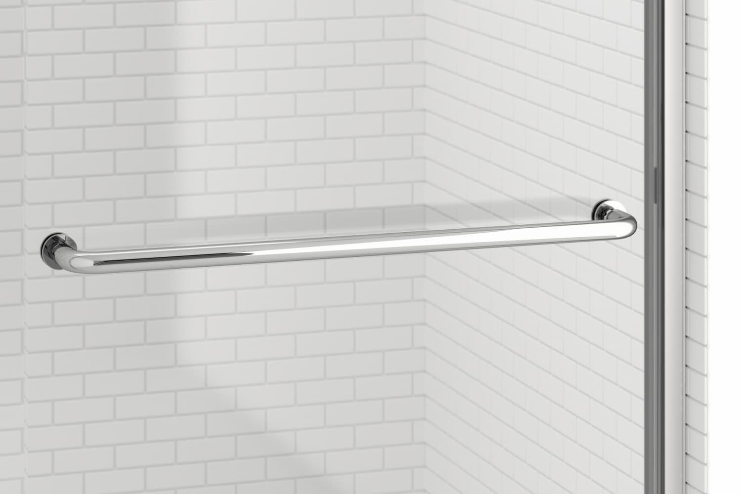 Rotolo 60" W x 70" H Semi-Frameless Shower Door