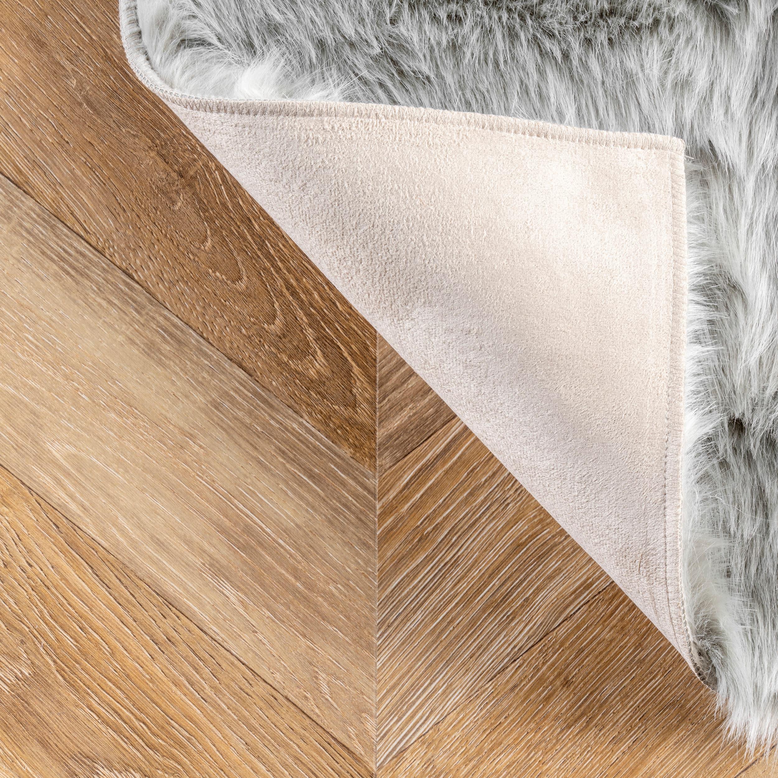 Nuloom Cloud Shag Area Rug Gray 5' x 7'