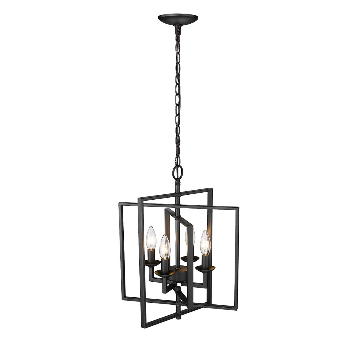 Millennium Lighting Nellis 4 - Light Pendant in  Matte Black