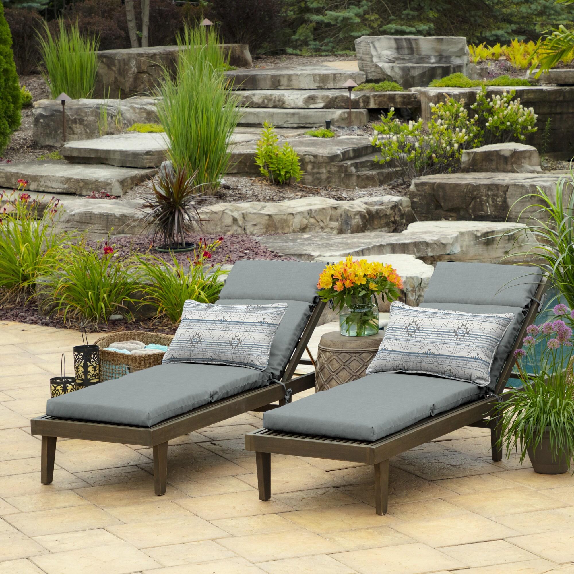 ARDEN Outdoor Chaise Lounge Cushion