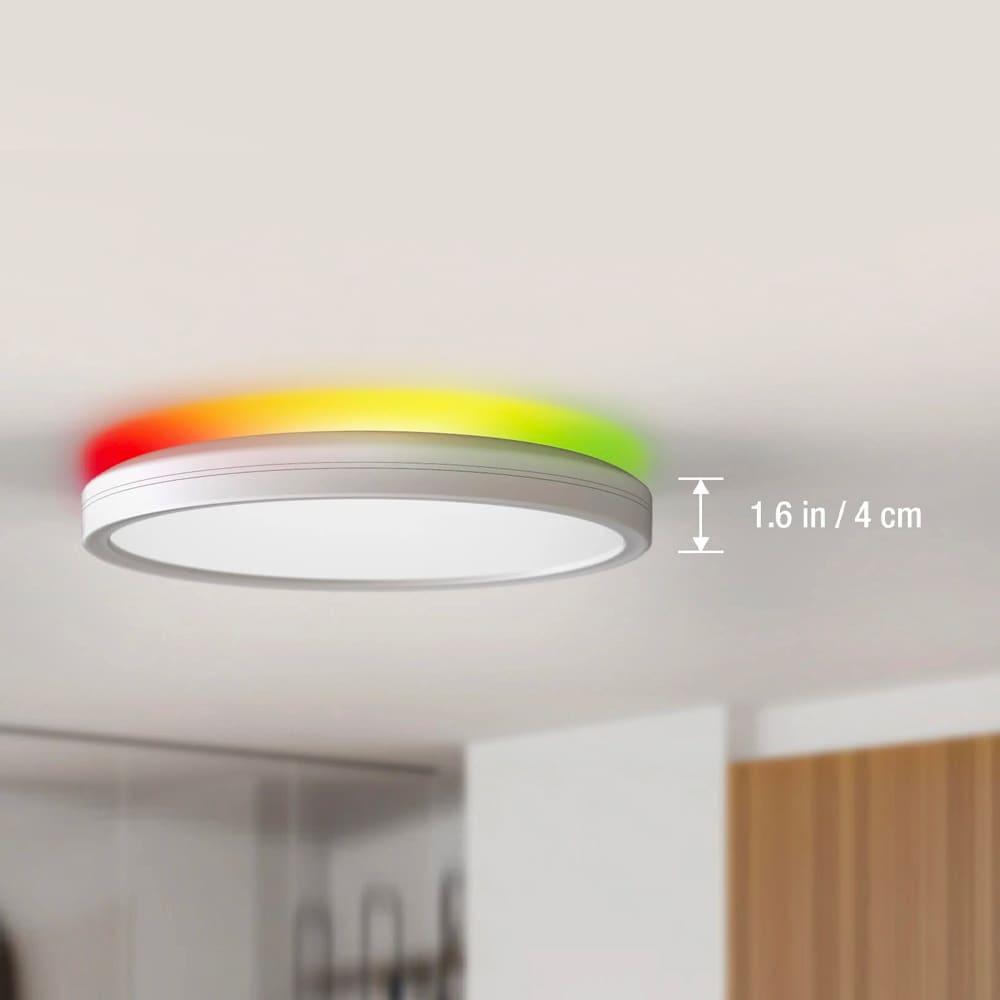 Koda KODA Slim 12" LED Ceiling Light with Mood Light
