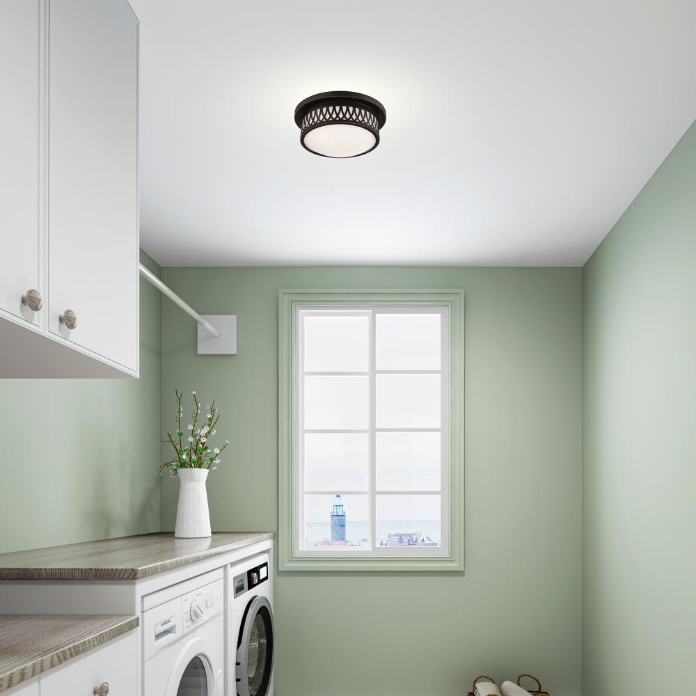 Livex Lighting Westfield 2 - Light Flush Mount in Olde Bronze