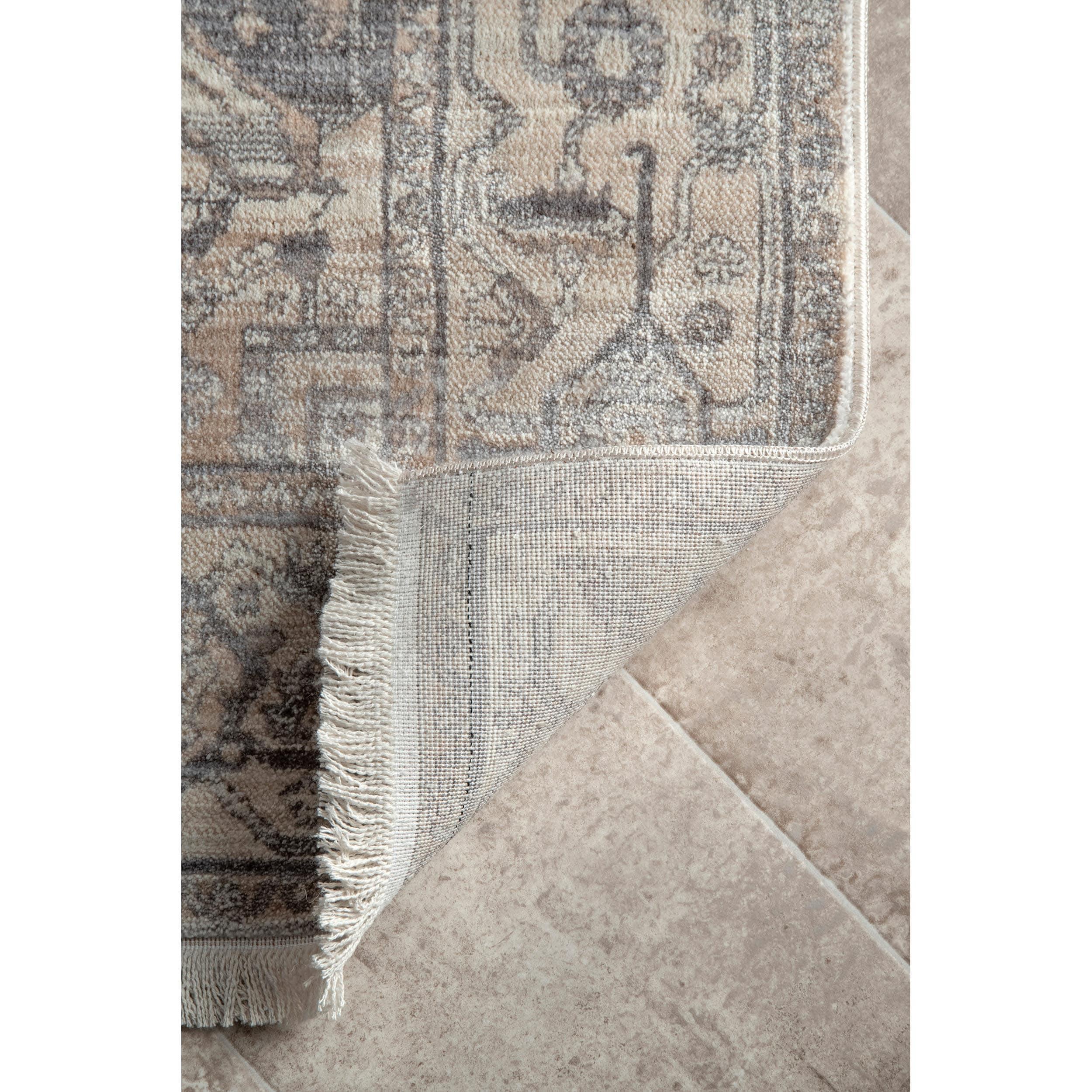 Nuloom Harriet Medallion 4x6 Indoor Area Rug for Living Room Bedroom Dining Room Kitchen, Neutral/Beige