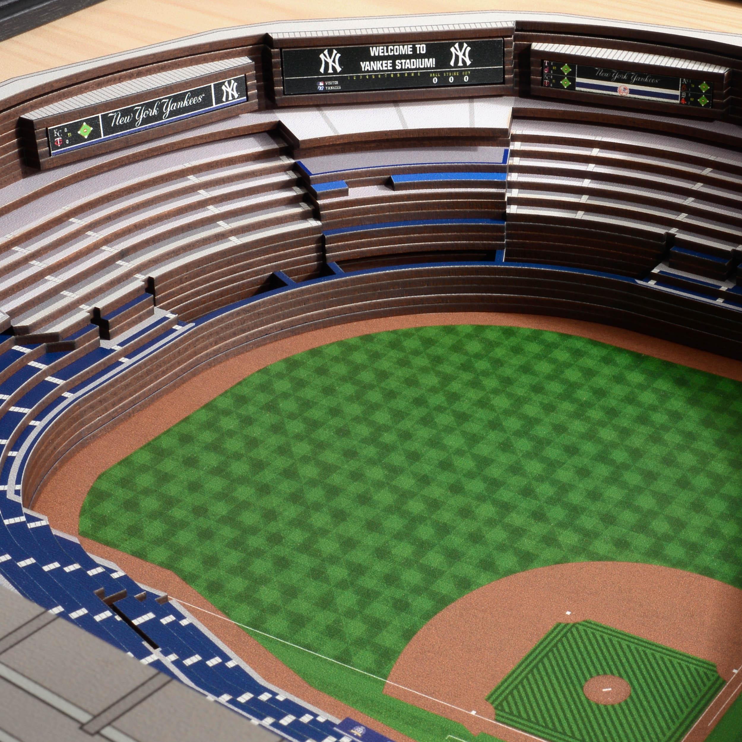 YouTheFan MLB 25-Layer StadiumViews 3D Wall Art