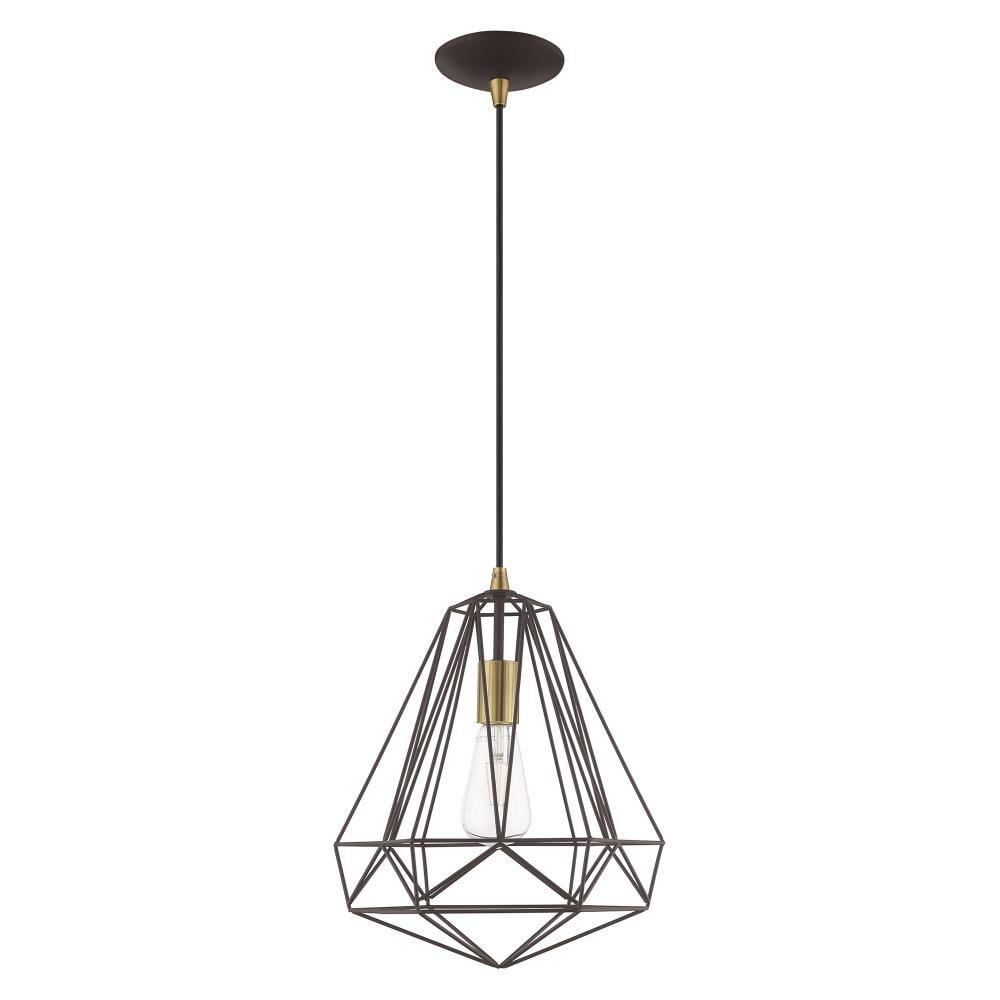 Livex Lighting Knox 1 - Light Pendant in  Bronze