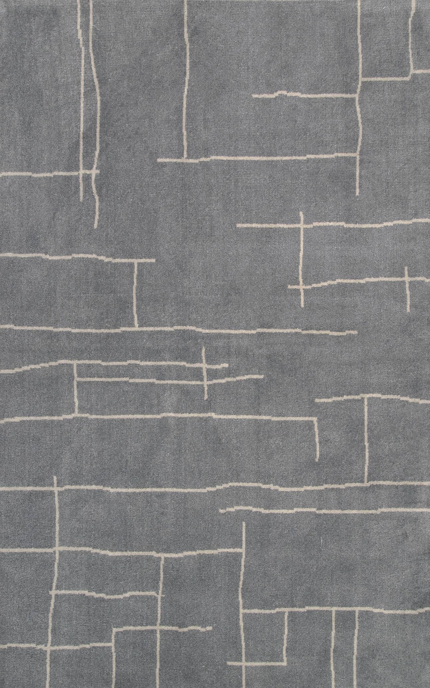 nuLOOM Abstract Vivian Runner Rug, 2' 6" x 8', Gray