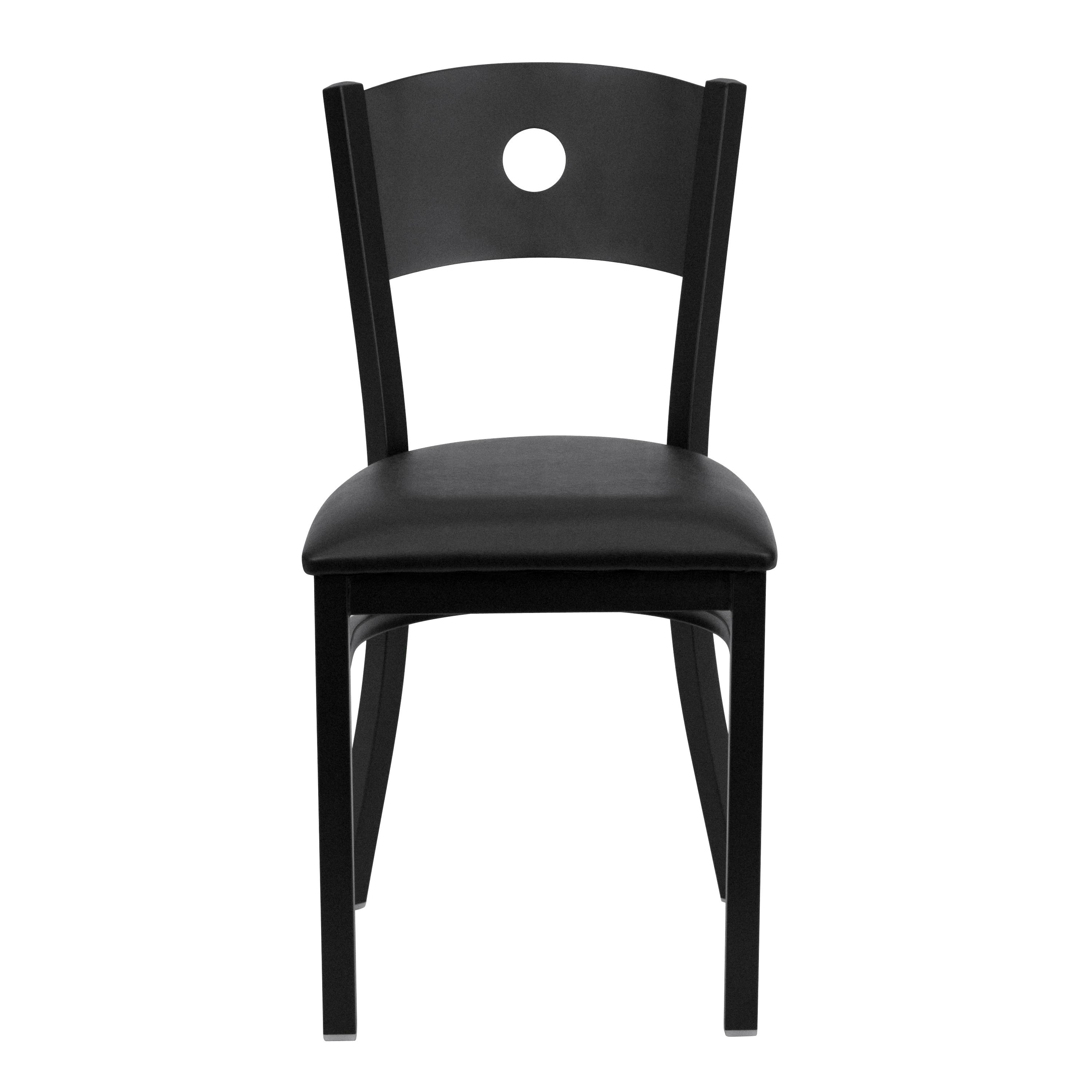 Flash Furniture Merlina Circle Back Metal Restaurant Chair