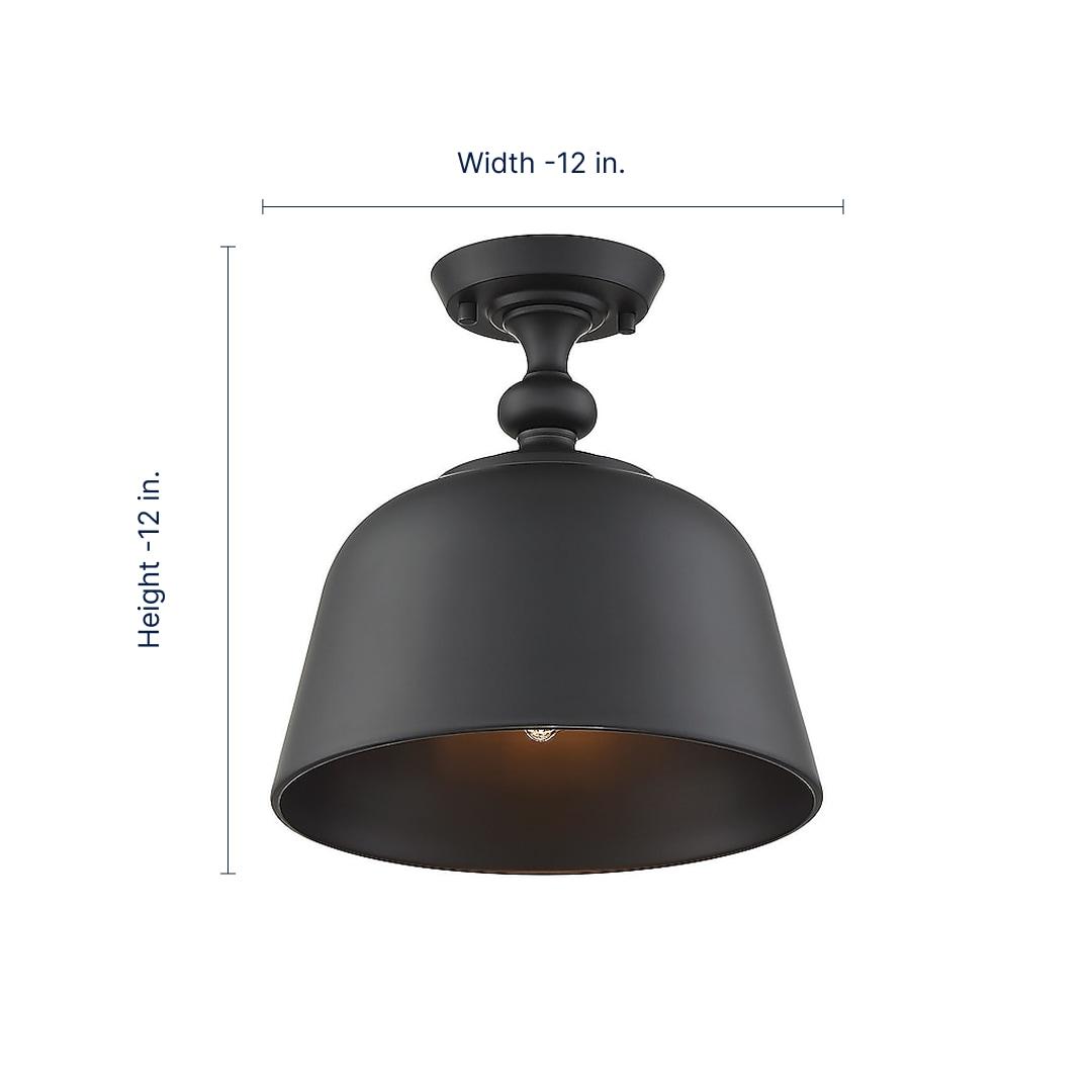 Salcombe Semi Flush Mount