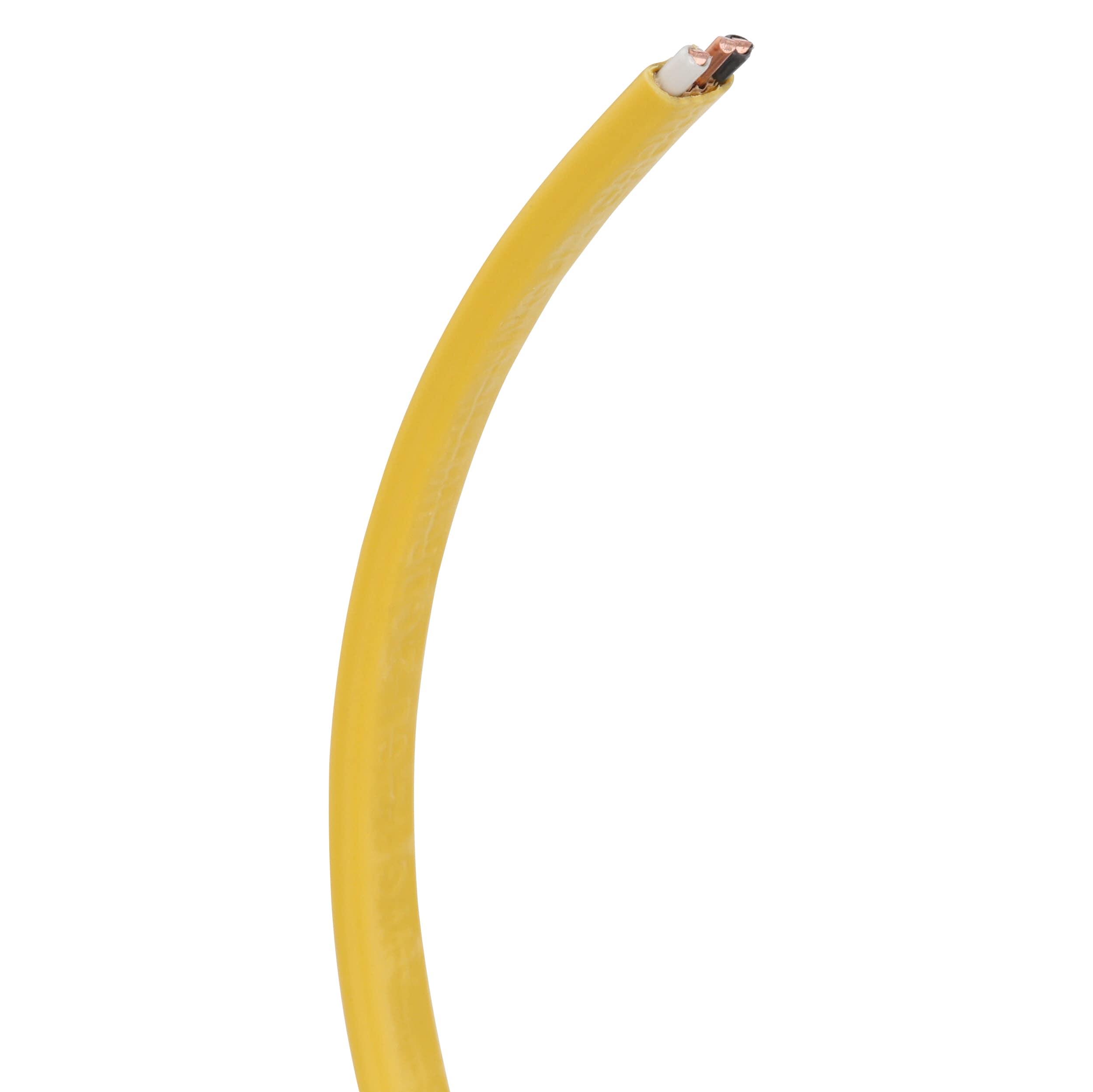 Southwire 28828228 Non-Metallic Building Wire, 12/2-Nmwg, 100', Yellow