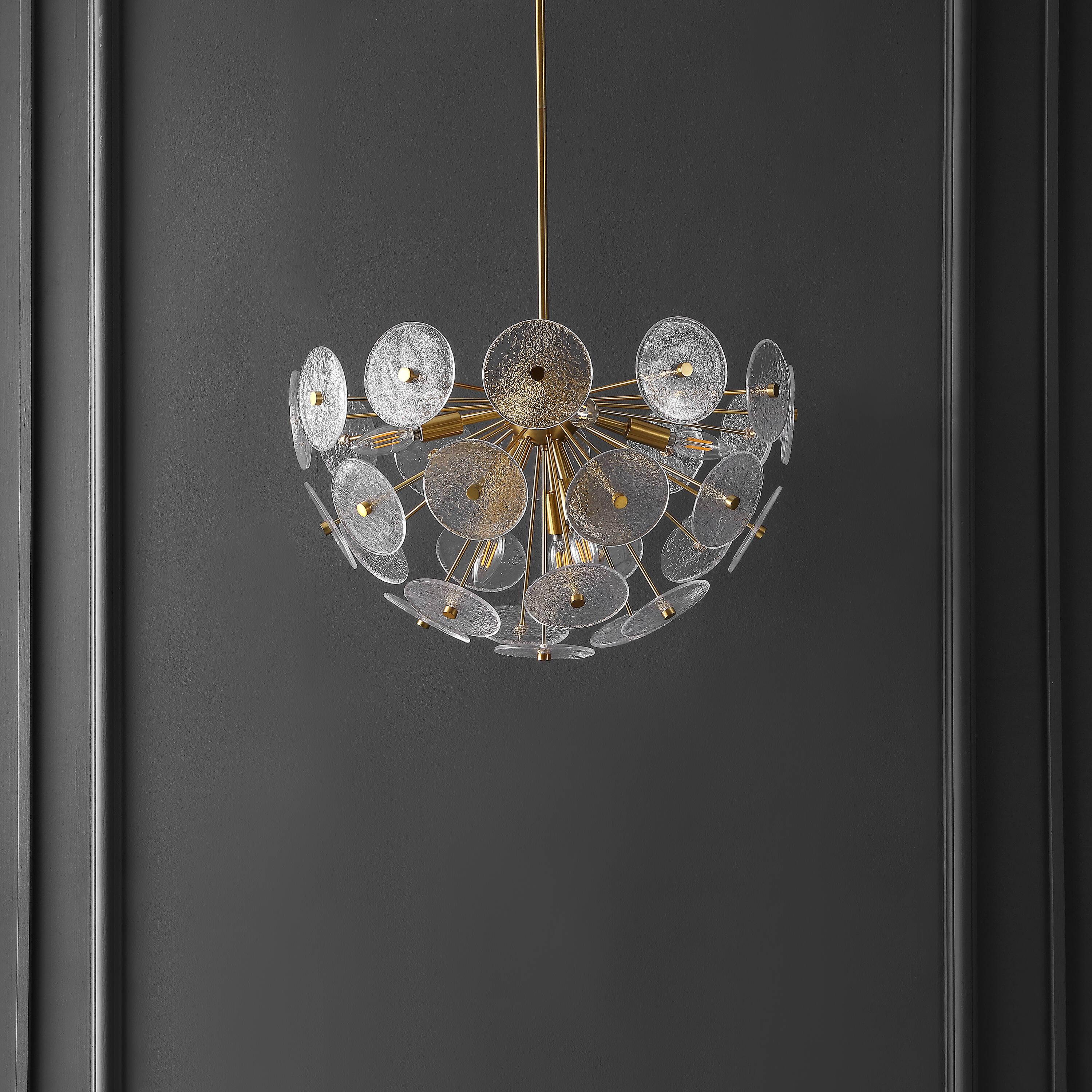 Miri 6 Light 23.75" Pendant - PND4198 - Brass - Safavieh