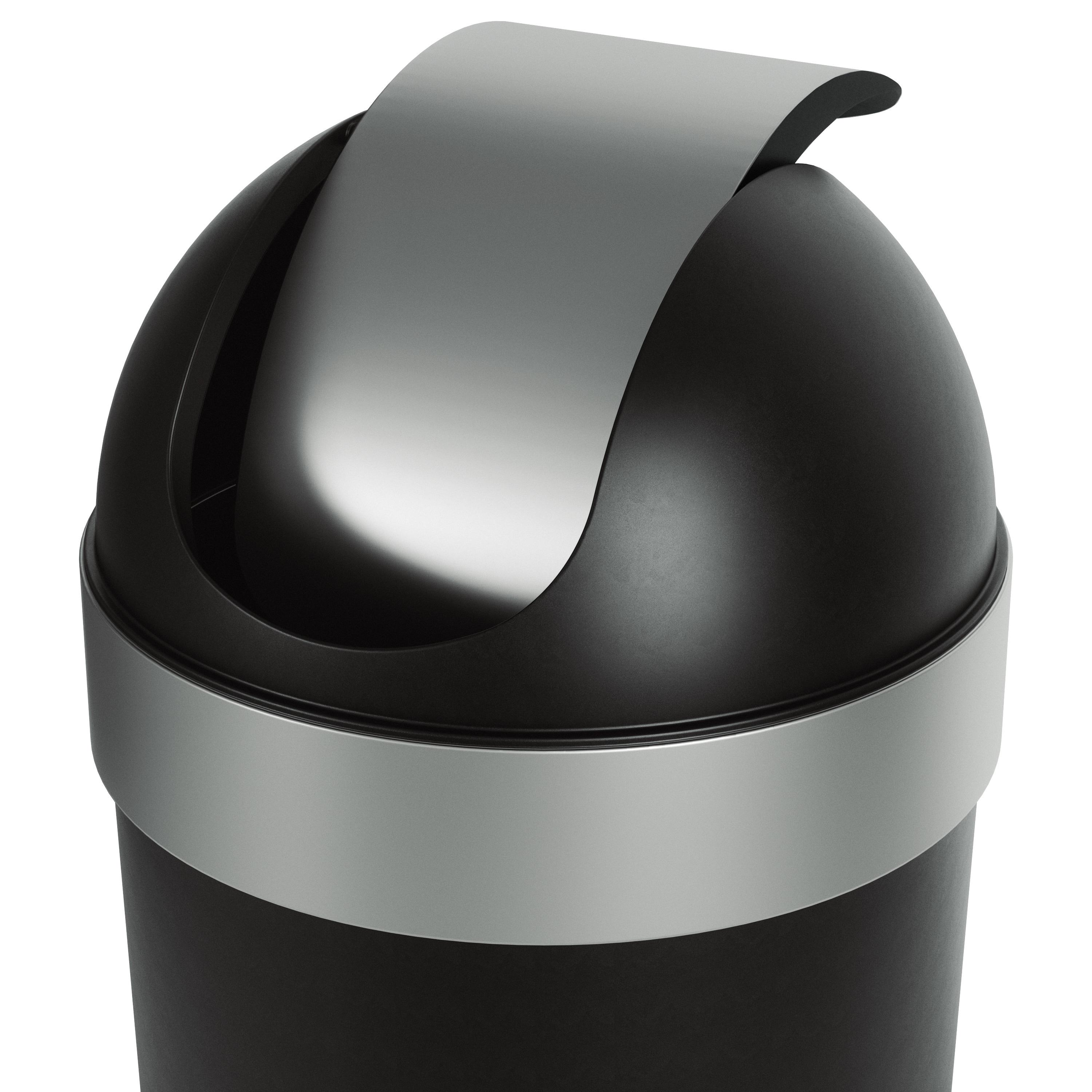 Venti Plastic Swing Top Trash Can - 16 Gallons