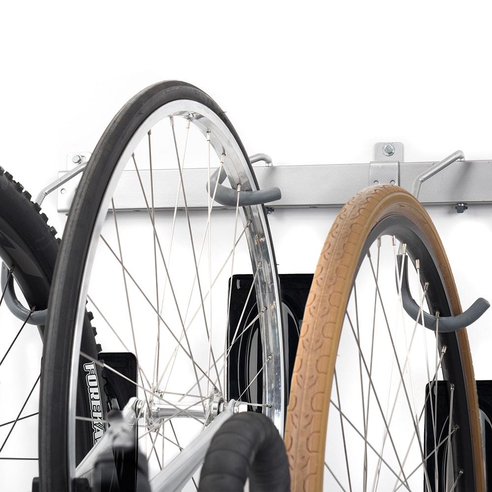 4 Bike Wall Mounted Bike Rack