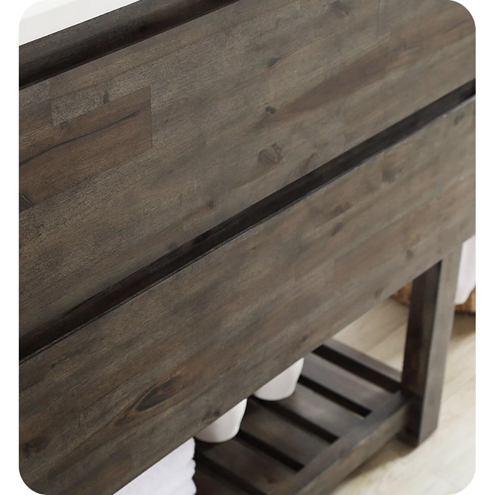 Fresca Formosa 35" Freestanding Open Bottom Single Bathroom Vanity Base Only - Top and Sink Not Included