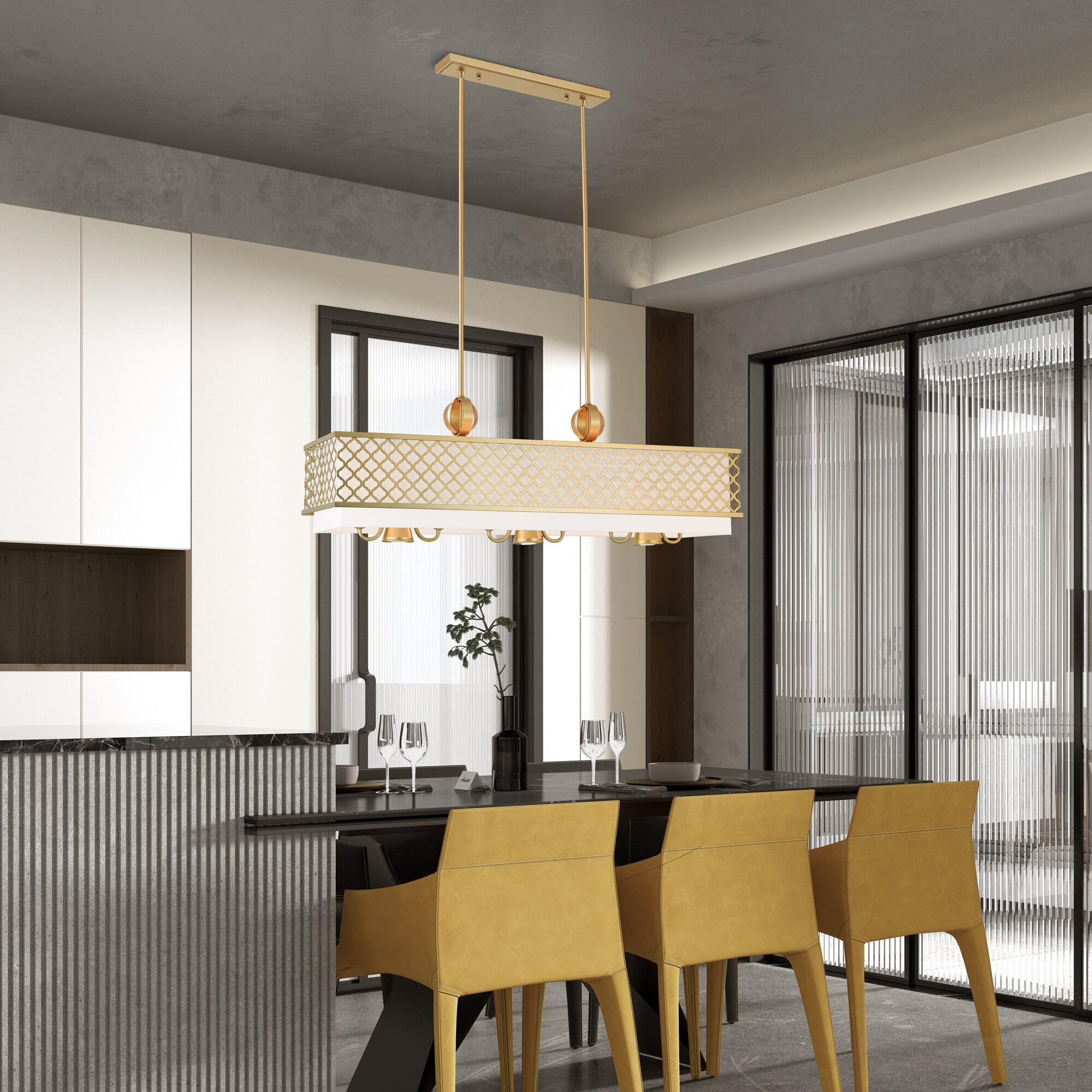 9 - Light Square / Rectangle Chandelier