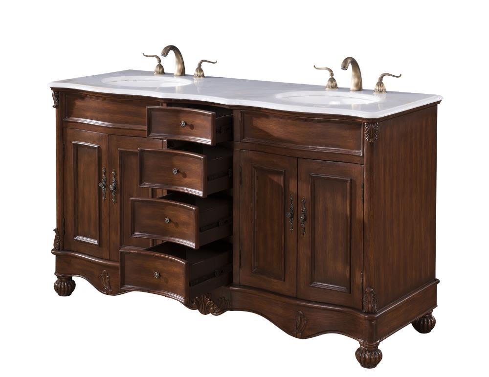 Etta Avenue™ Mannie 60'' Double Bathroom Vanity with Top