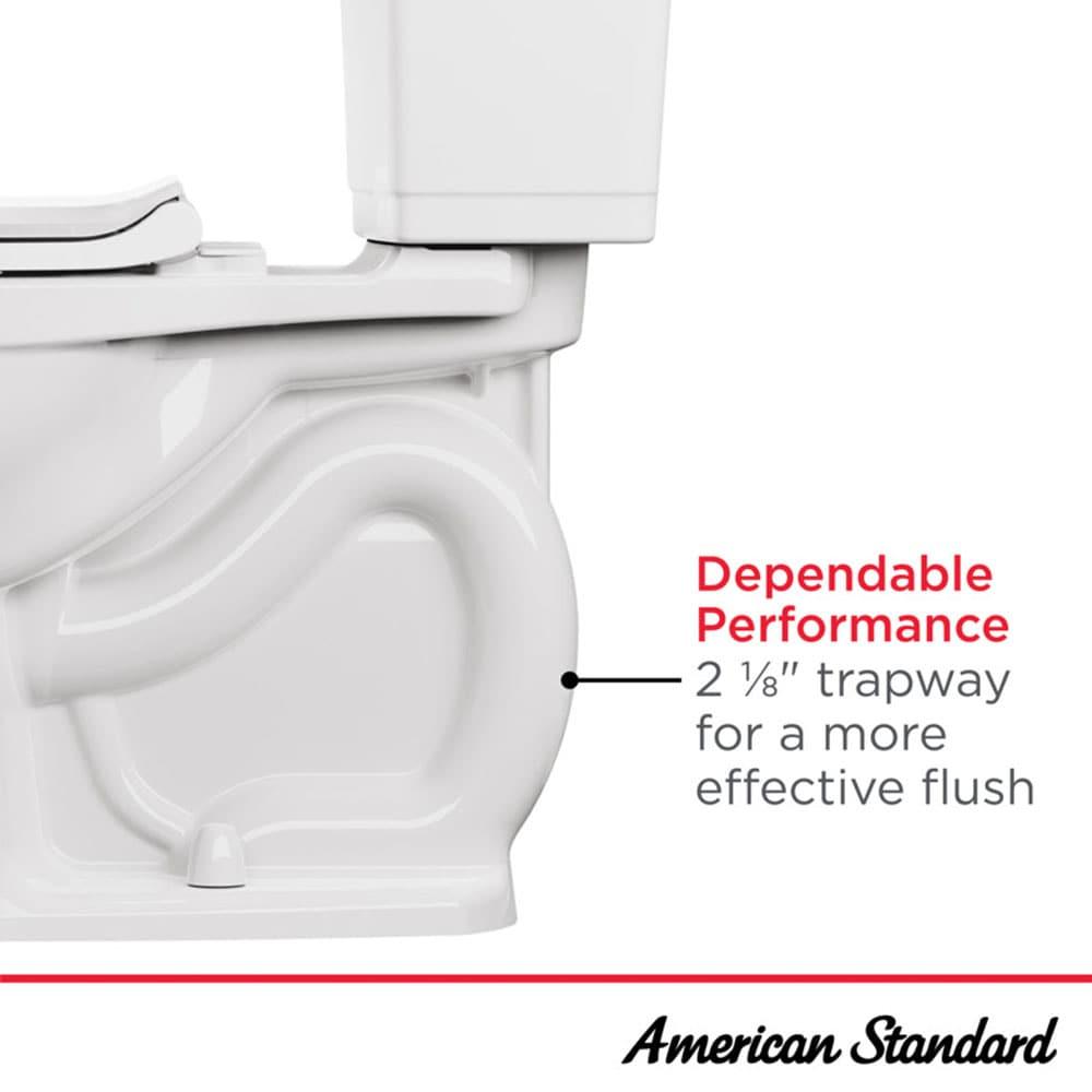 American Standard 2462.016.020 American Standard Cadet Two-Piece Pressure Assist Toilet Elongated