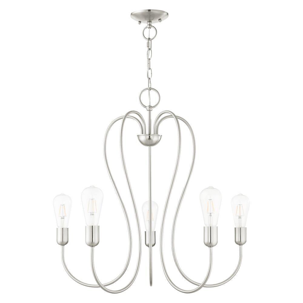 Livex Lighting - Lucerne - 5 Light Chandelier in New Traditional Style - 24
