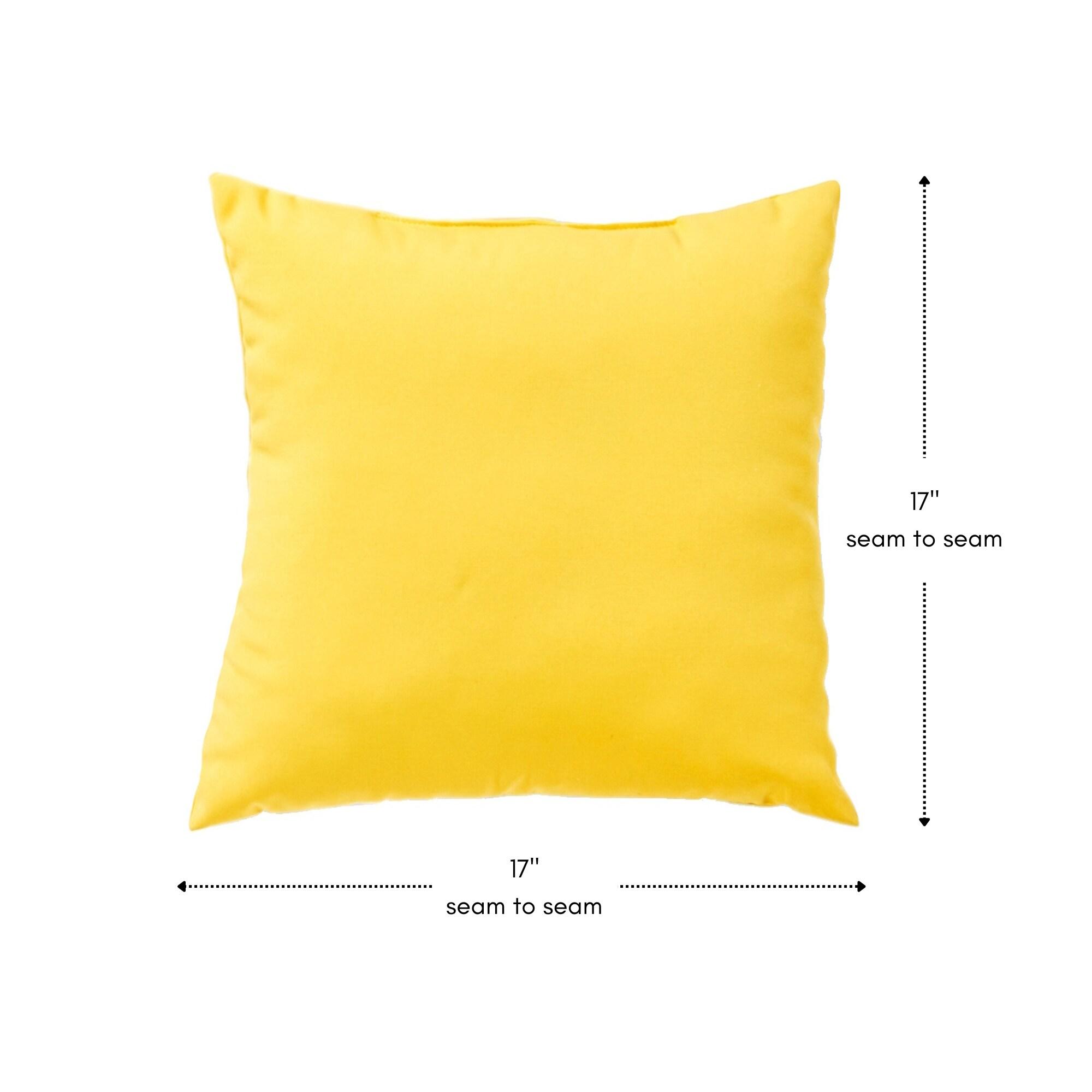 Indoor/Outdoor Reversible Throw Pillow