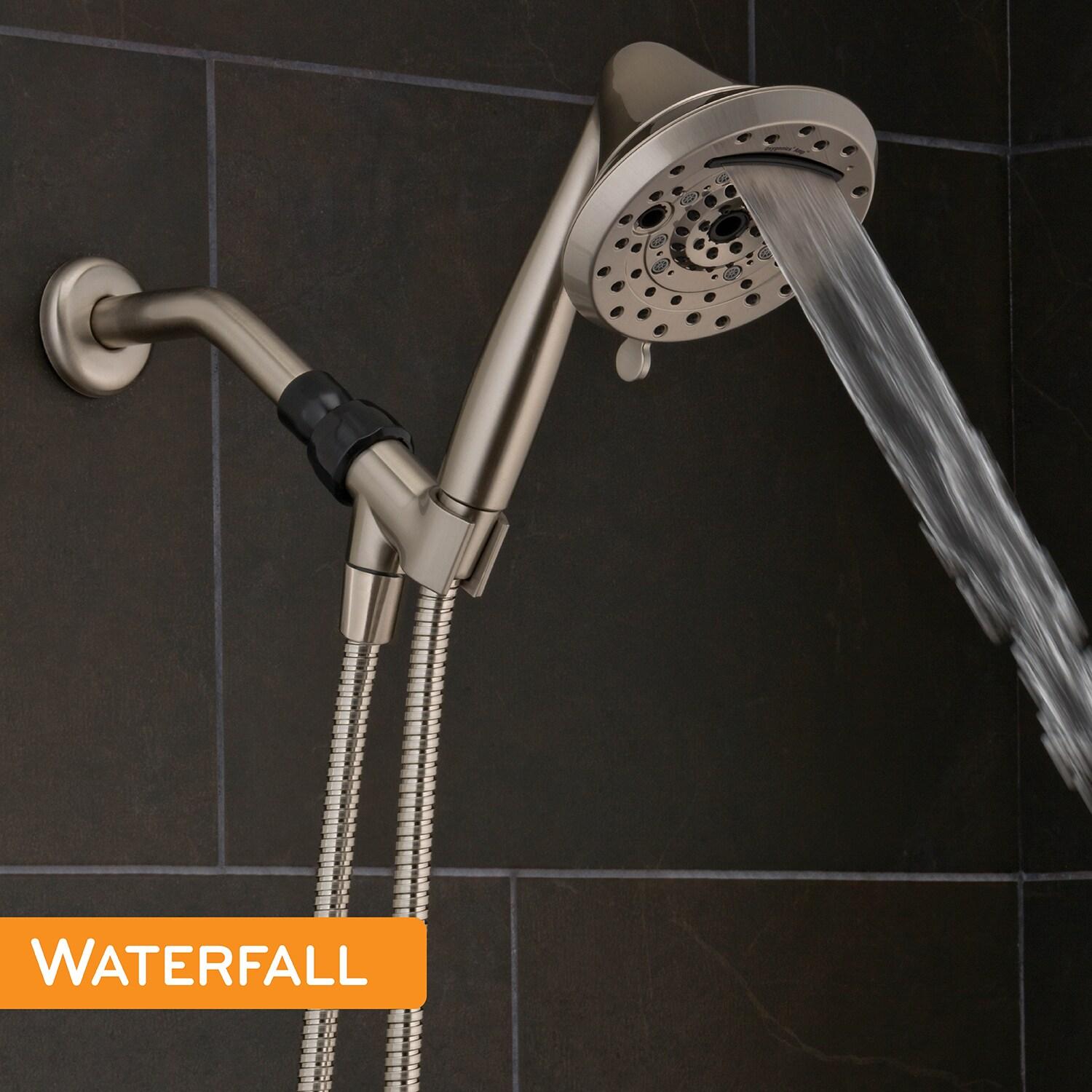 Oxygenics 114187 5 in. 1.8GPM Amp Brushed Nickel Shower Head