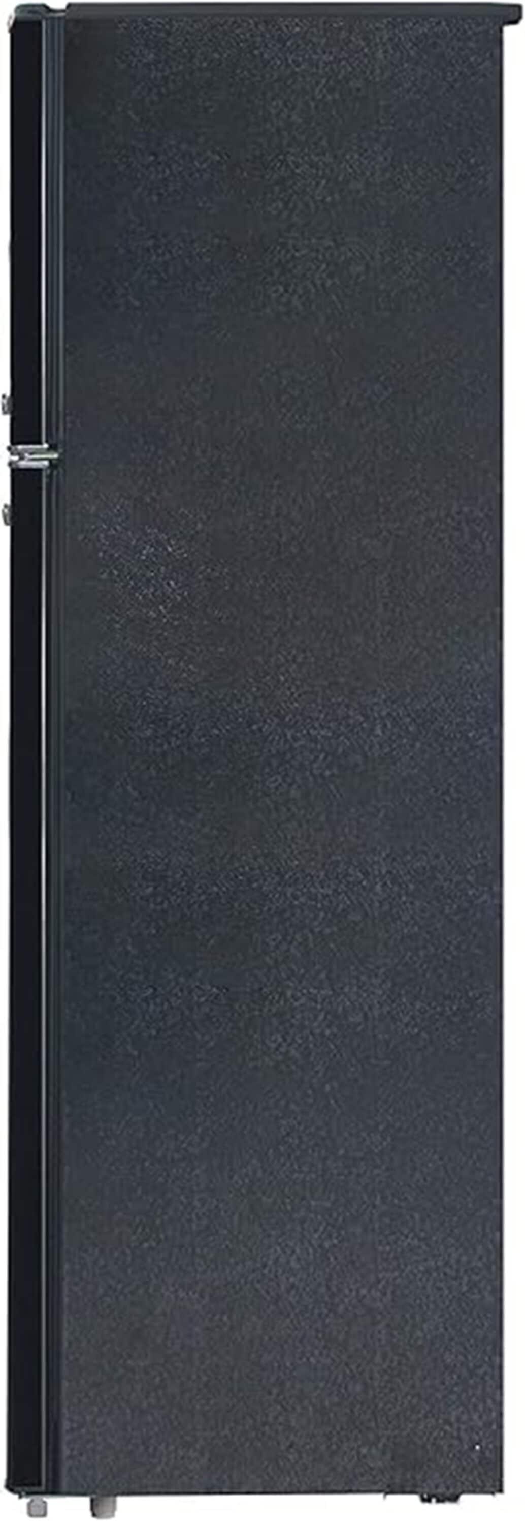 ARCTIC CHEF - 10 Cu Ft Top-Freezer Apartment-size Retro Refrigerator - Black