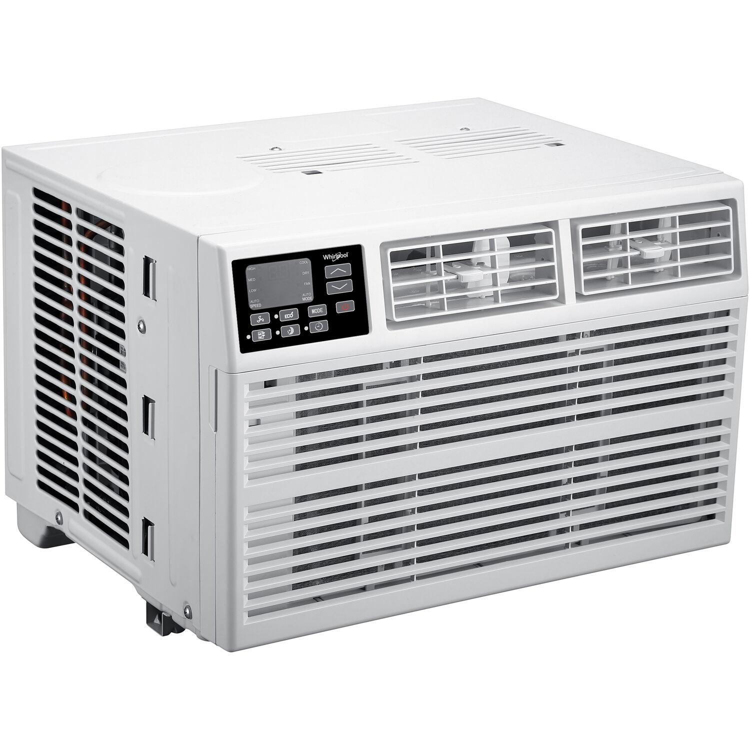 Whirlpool 15,000 BTU 115V Window-Mounted Air Conditioner with Remote Control