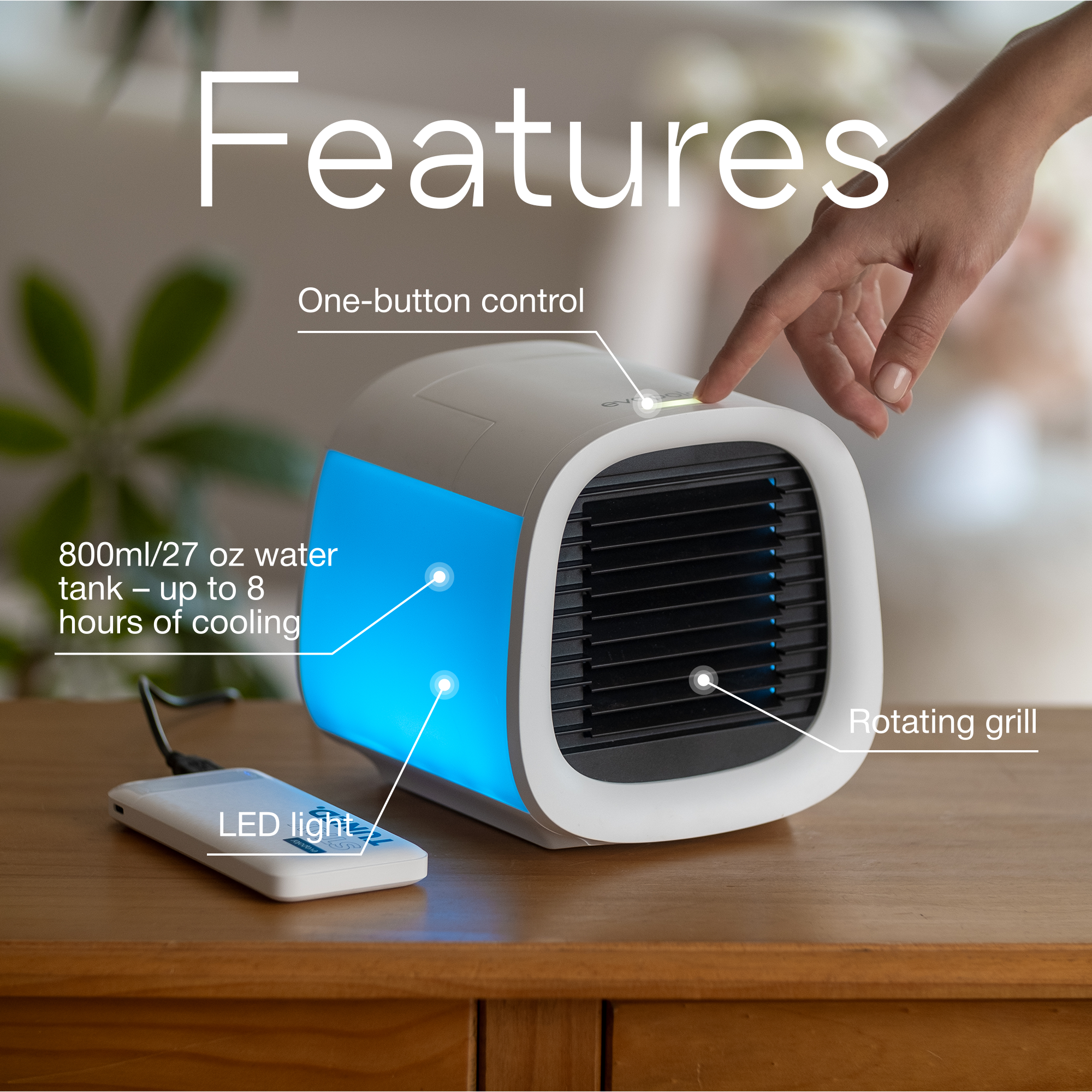 Evapolar Evapolar EvaChill / Personal Evaporative Air Cooler / Portable Air Conditioner